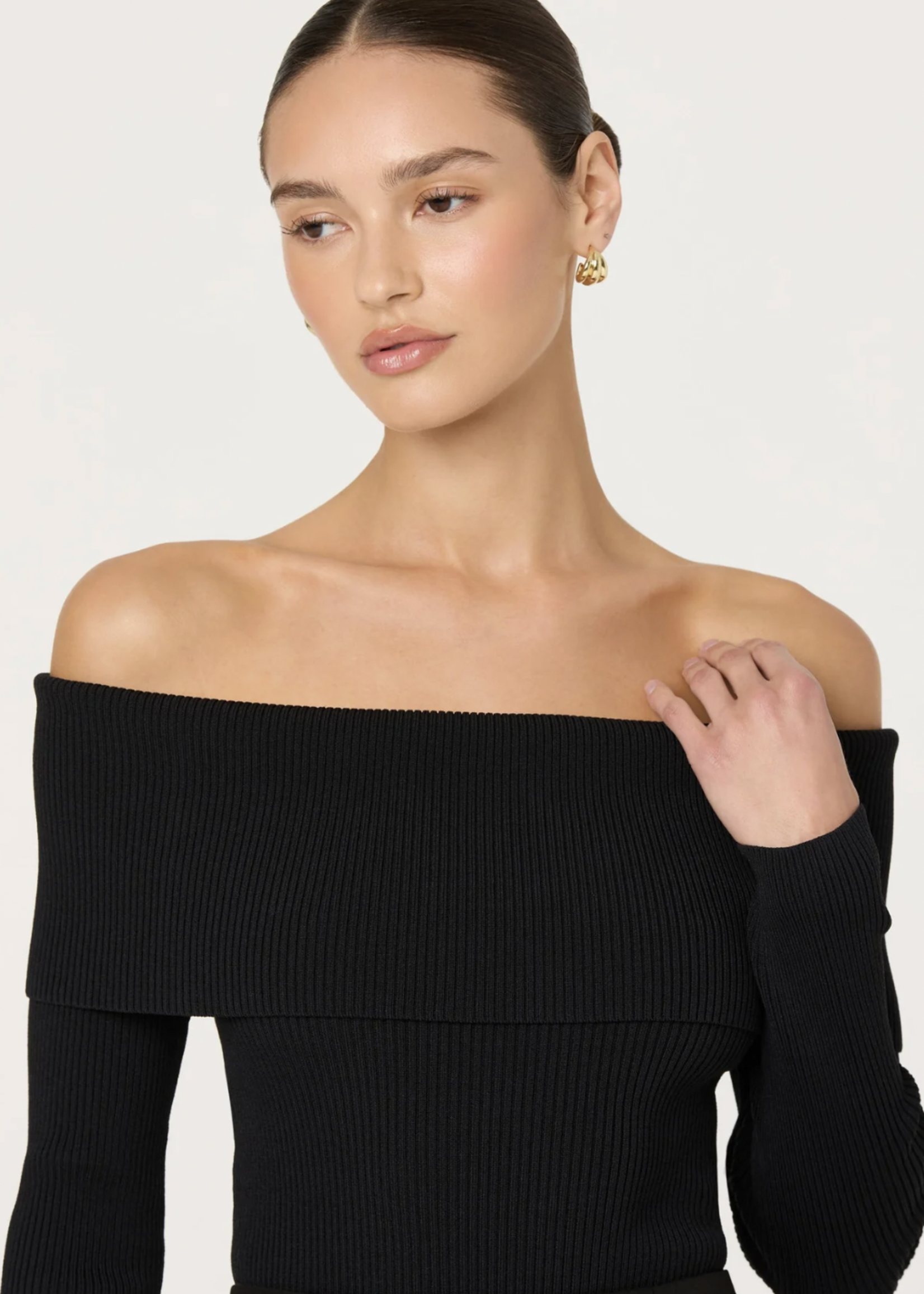 Elitaire Boutique Lidia Off Shoulder Top