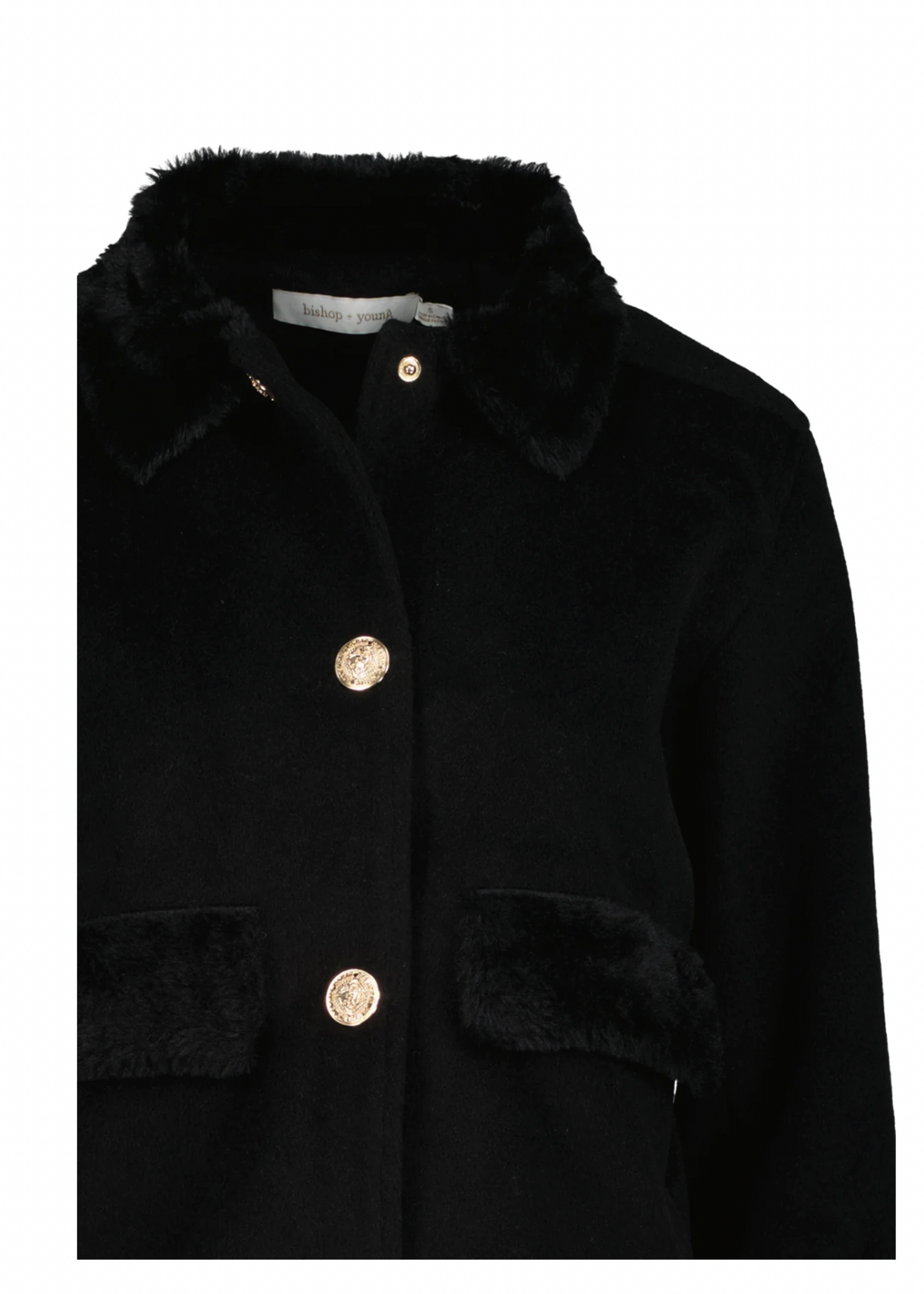 Elitaire Boutique Lily Fur Collar Jacket