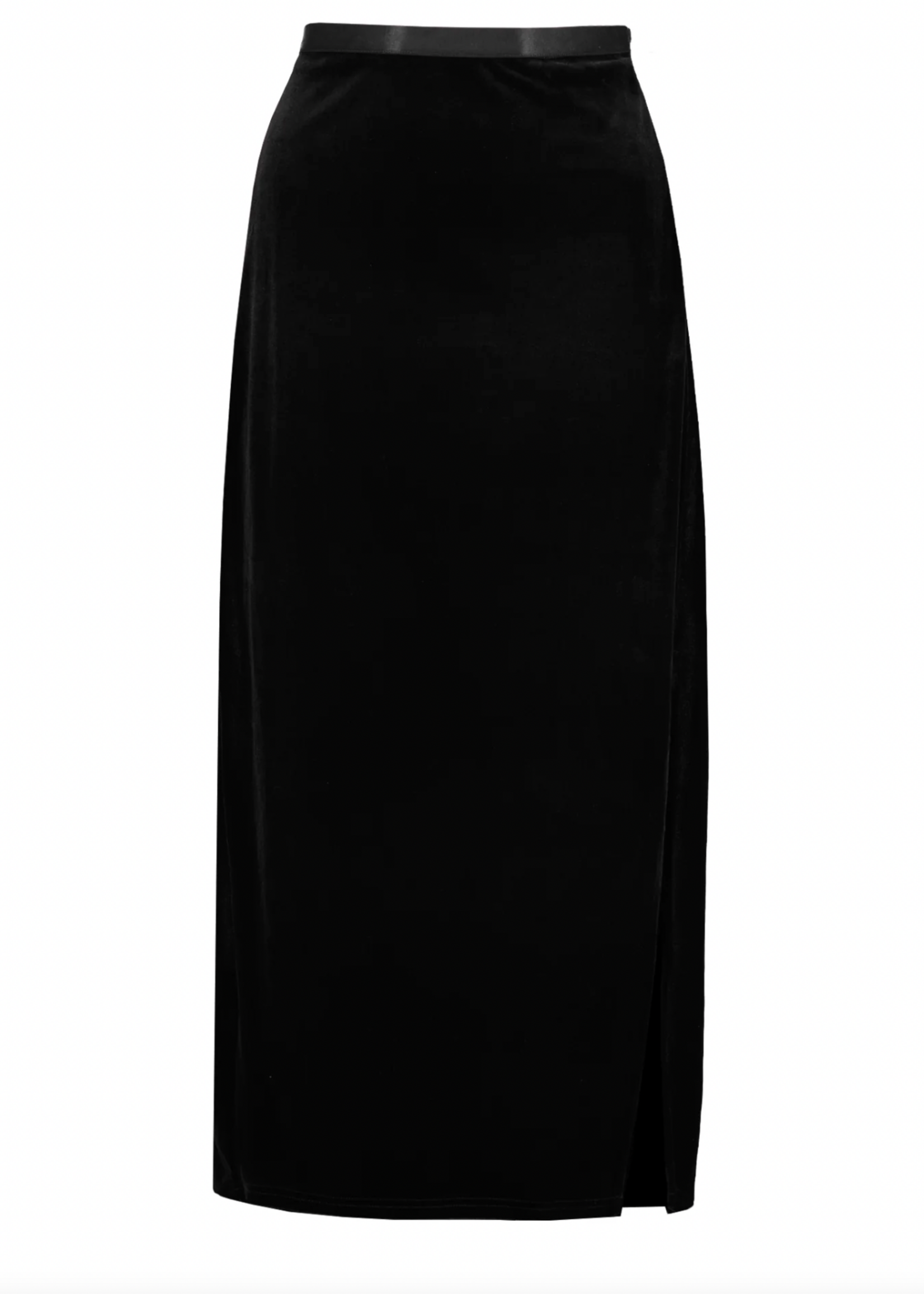 Elitaire Boutique Luxe Velvet Slip Skirt
