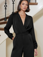 Elitaire Boutique Fluid Satin Blouse