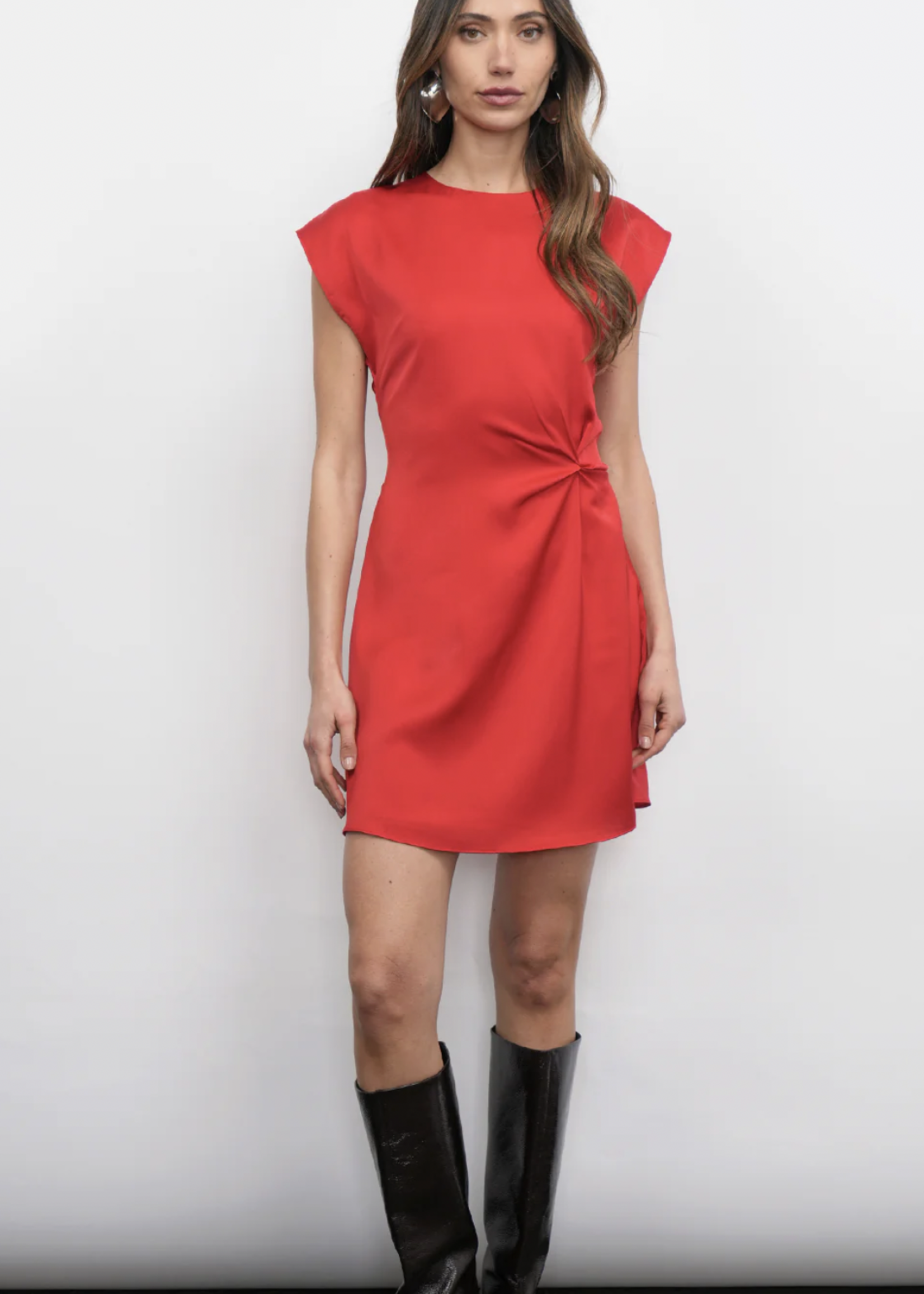 Elitaire Boutique Watson Side Twist Mini Dress