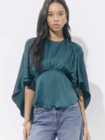 Elitaire Boutique Jade Cape Blouse