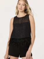 Elitaire Boutique Etheos Feather Top