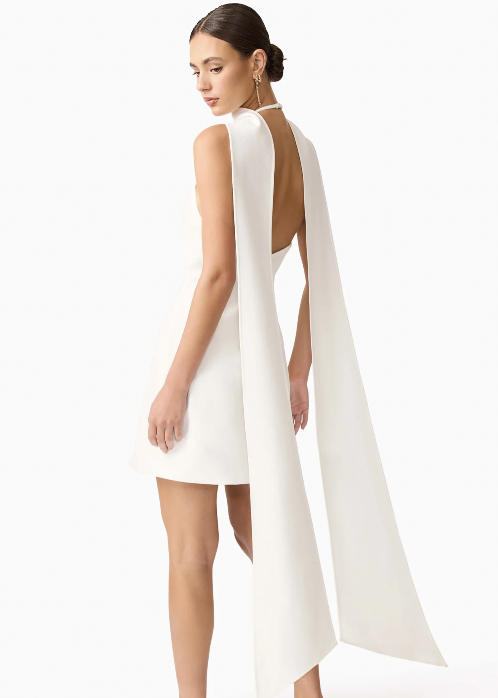 Elitaire Boutique Mira Halter Mini Dress