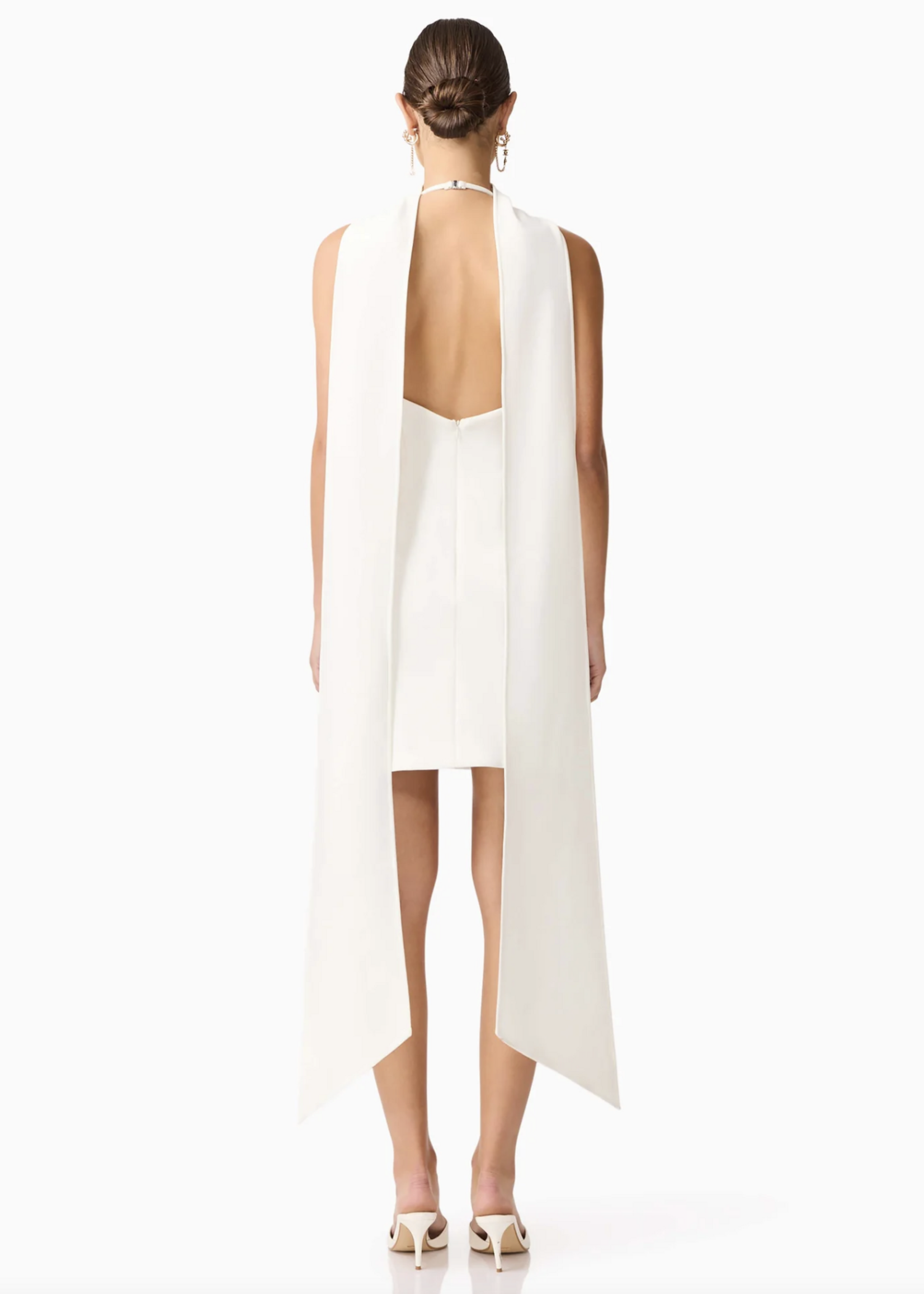 Elitaire Boutique Mira Halter Mini Dress