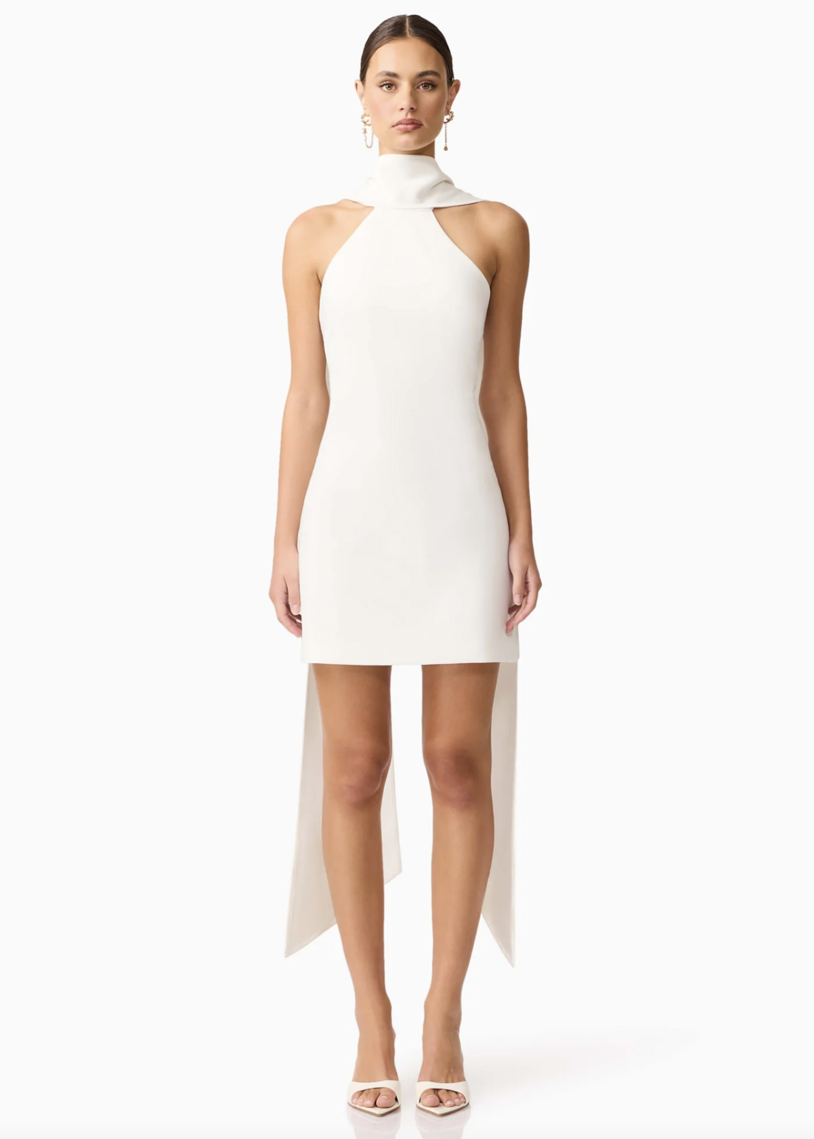 Elitaire Boutique Mira Halter Mini Dress