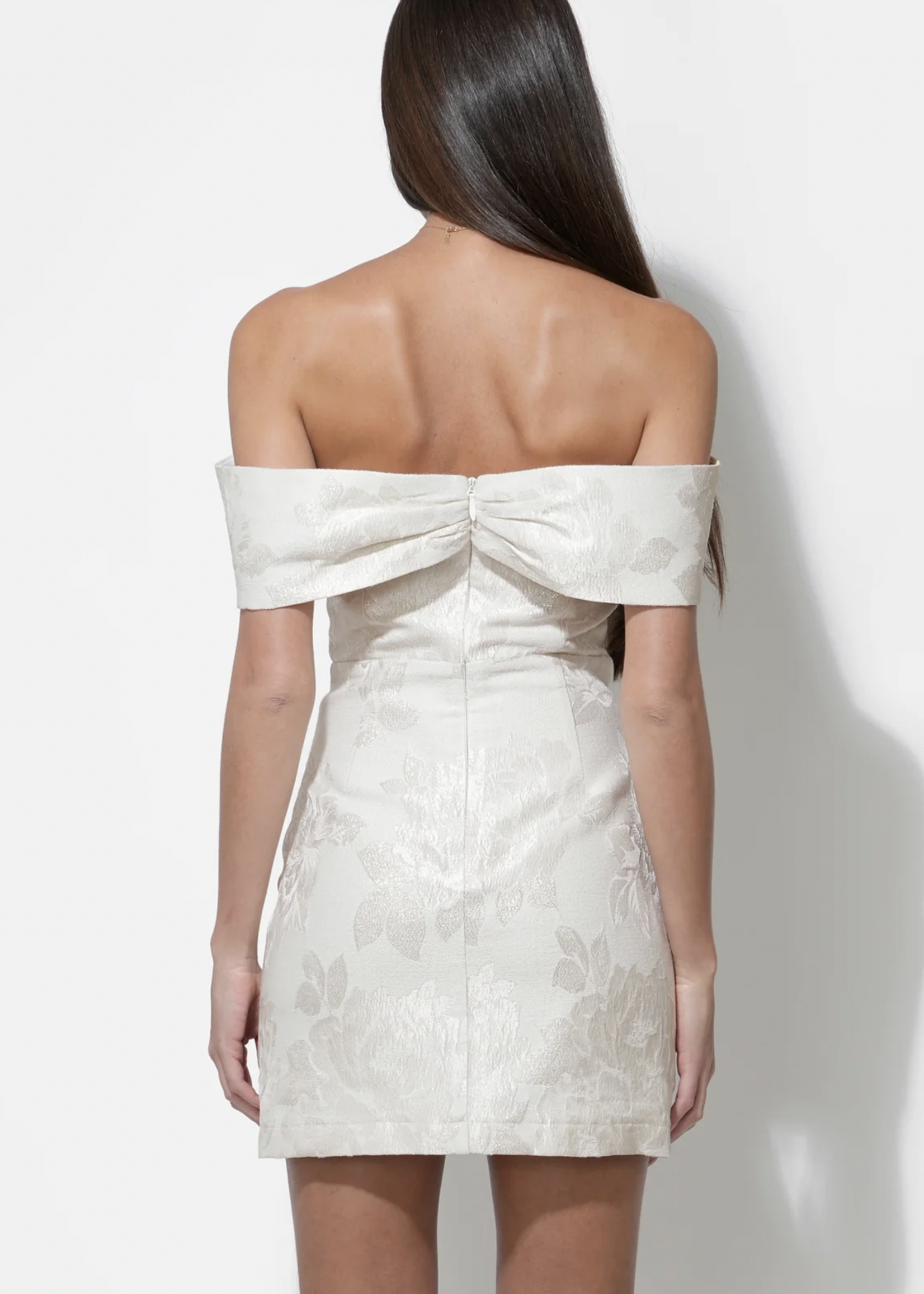 Elitaire Boutique Alice Off Shoulder Mini Dress