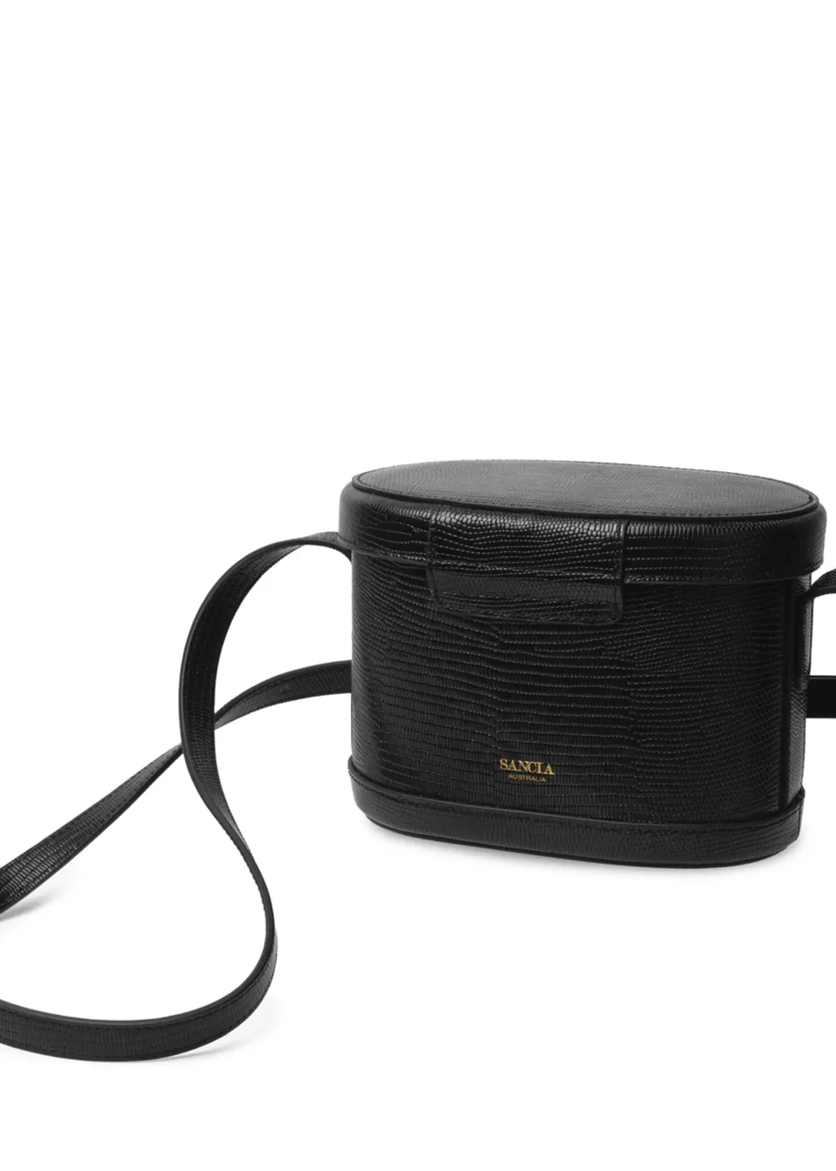 Elitaire Boutique The Upata Canteen in Black Lizard