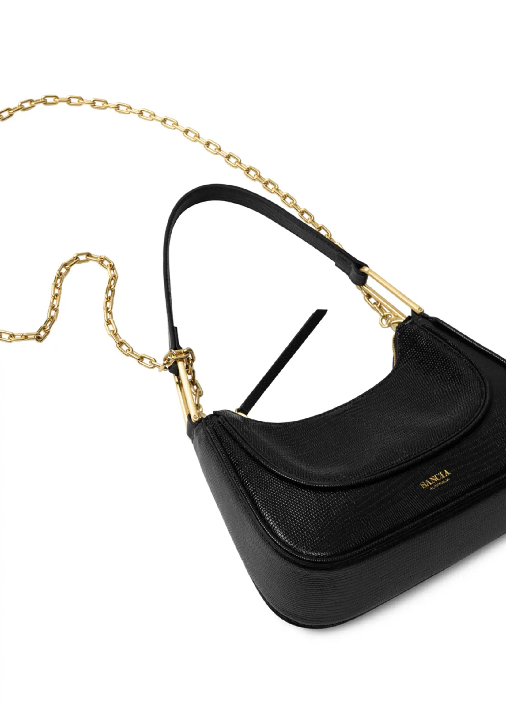 Elitaire Boutique The Loja in Black Lizard