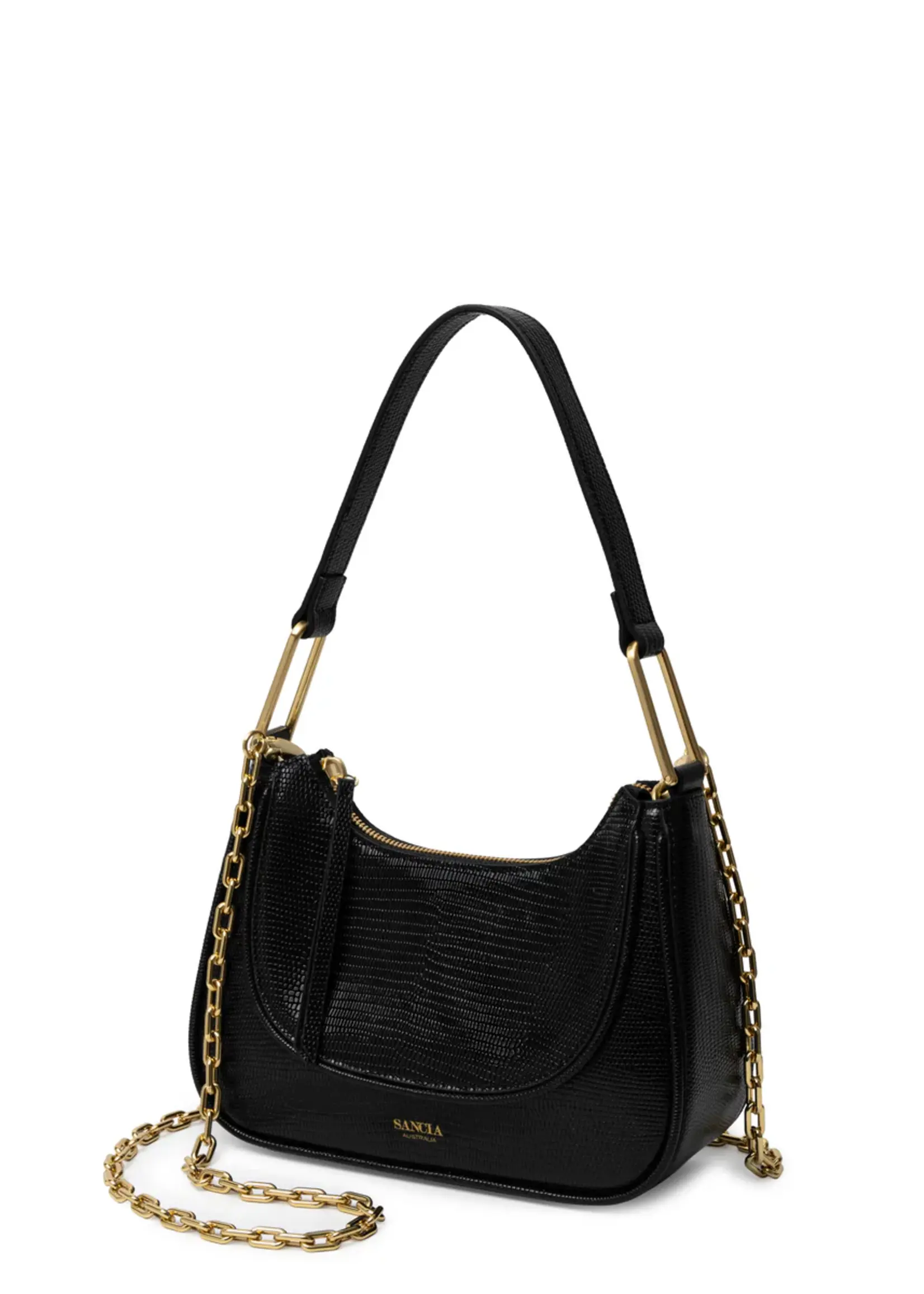 Elitaire Boutique The Loja in Black Lizard