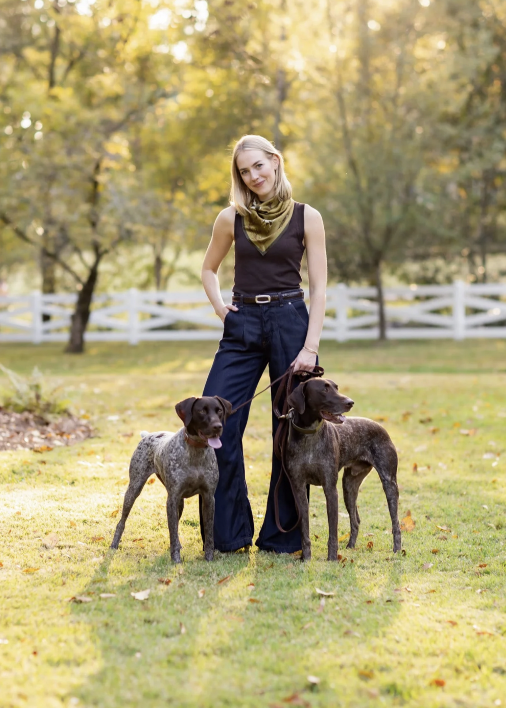 Elitaire Boutique Bird Dog Silk Scarf by Swells