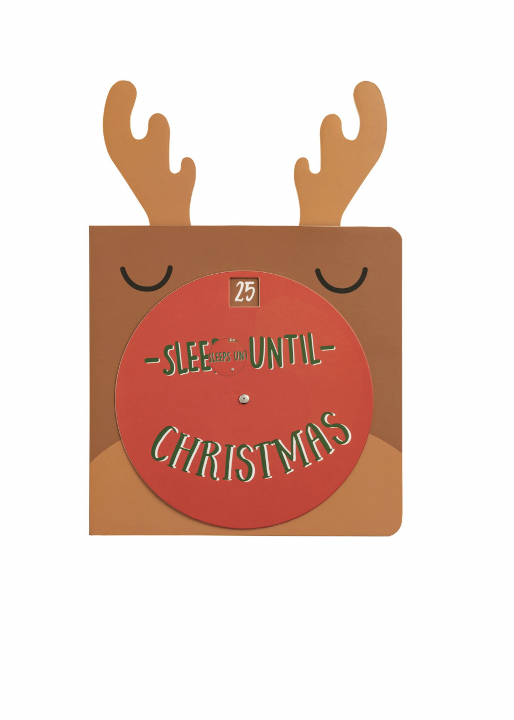 Elitaire Petite Sleeps Until Christmas Book - Reindeer