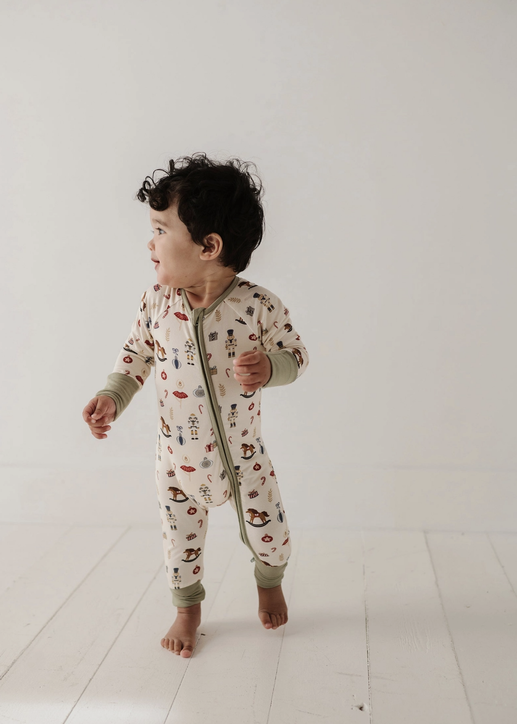 Elitaire Petite Nutcracker Zippered Sleeper