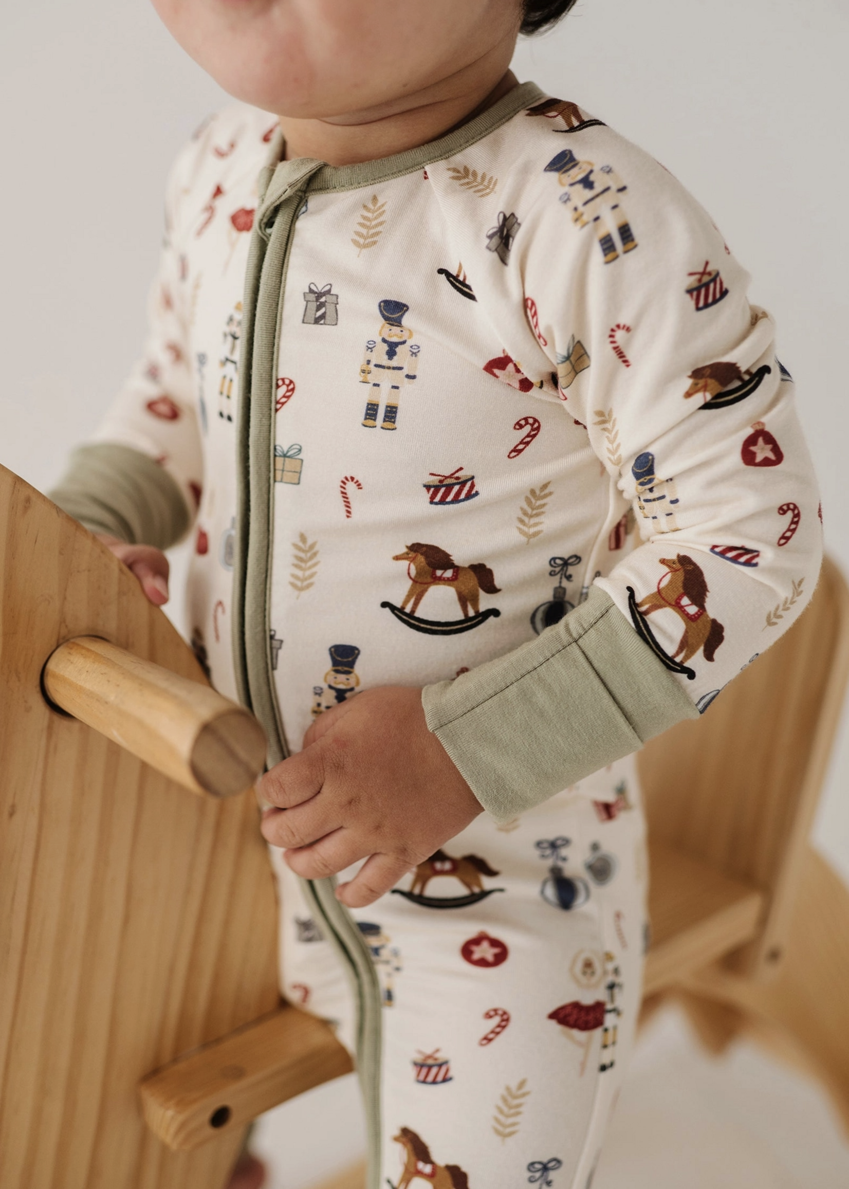 Elitaire Petite Nutcracker Zippered Sleeper