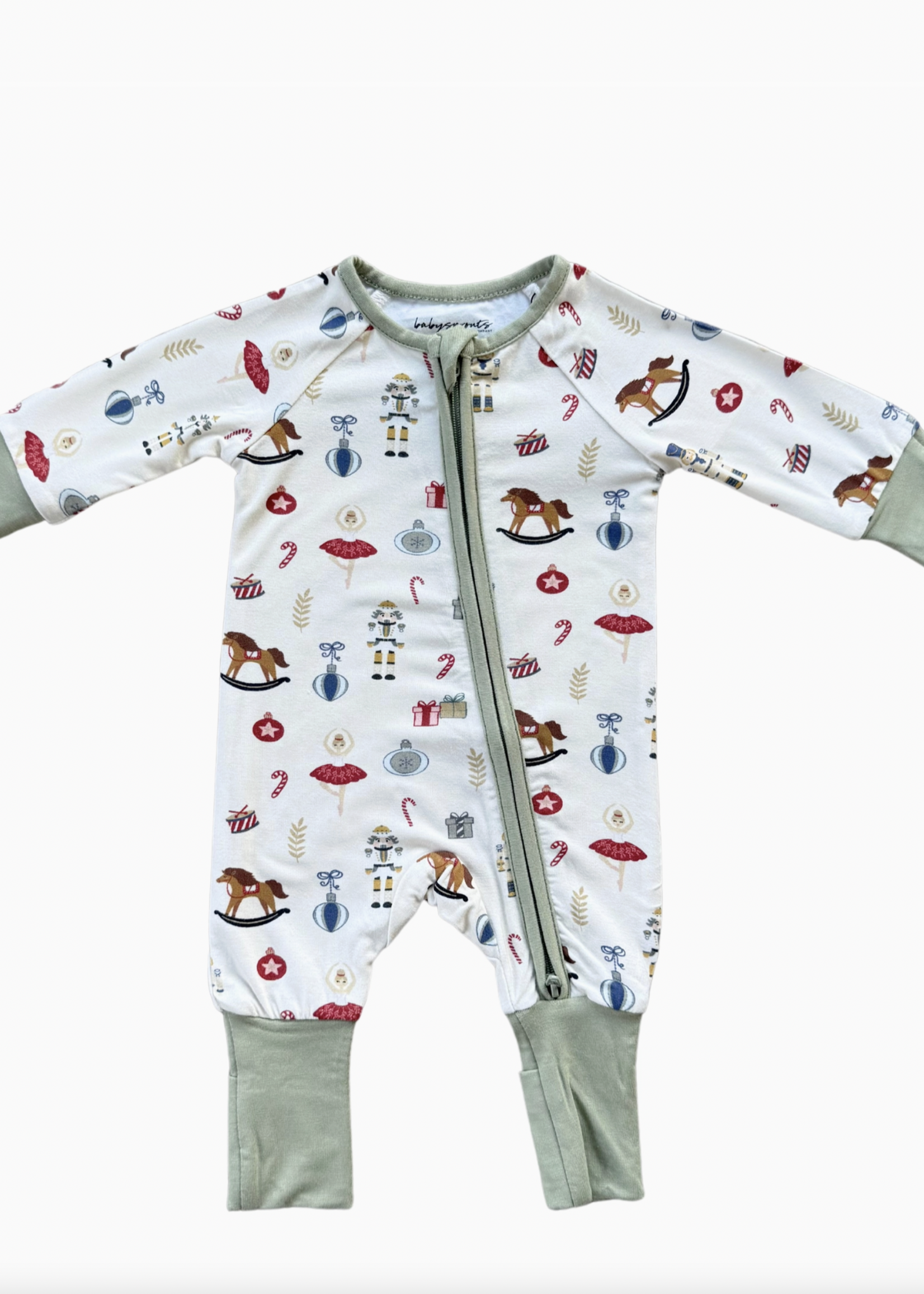 Elitaire Petite Nutcracker Zippered Sleeper