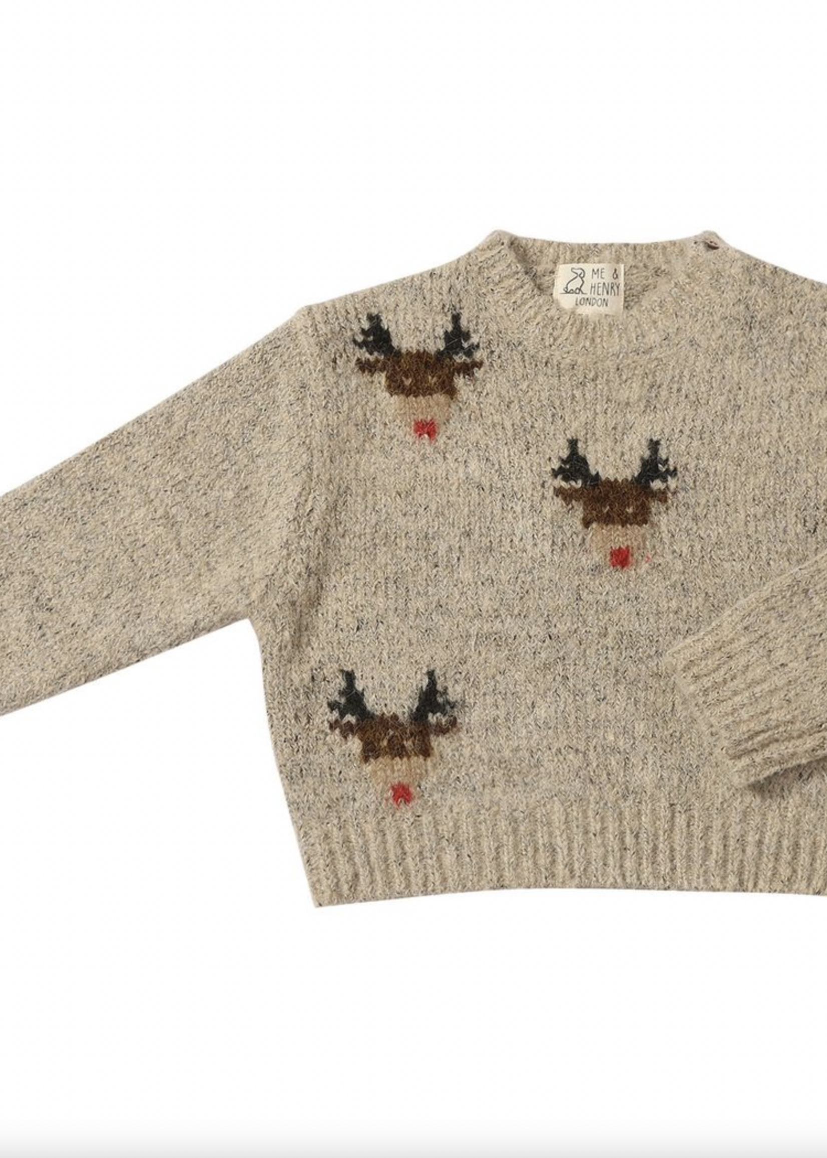 Elitaire Petite Rudy Reindeer Sweater