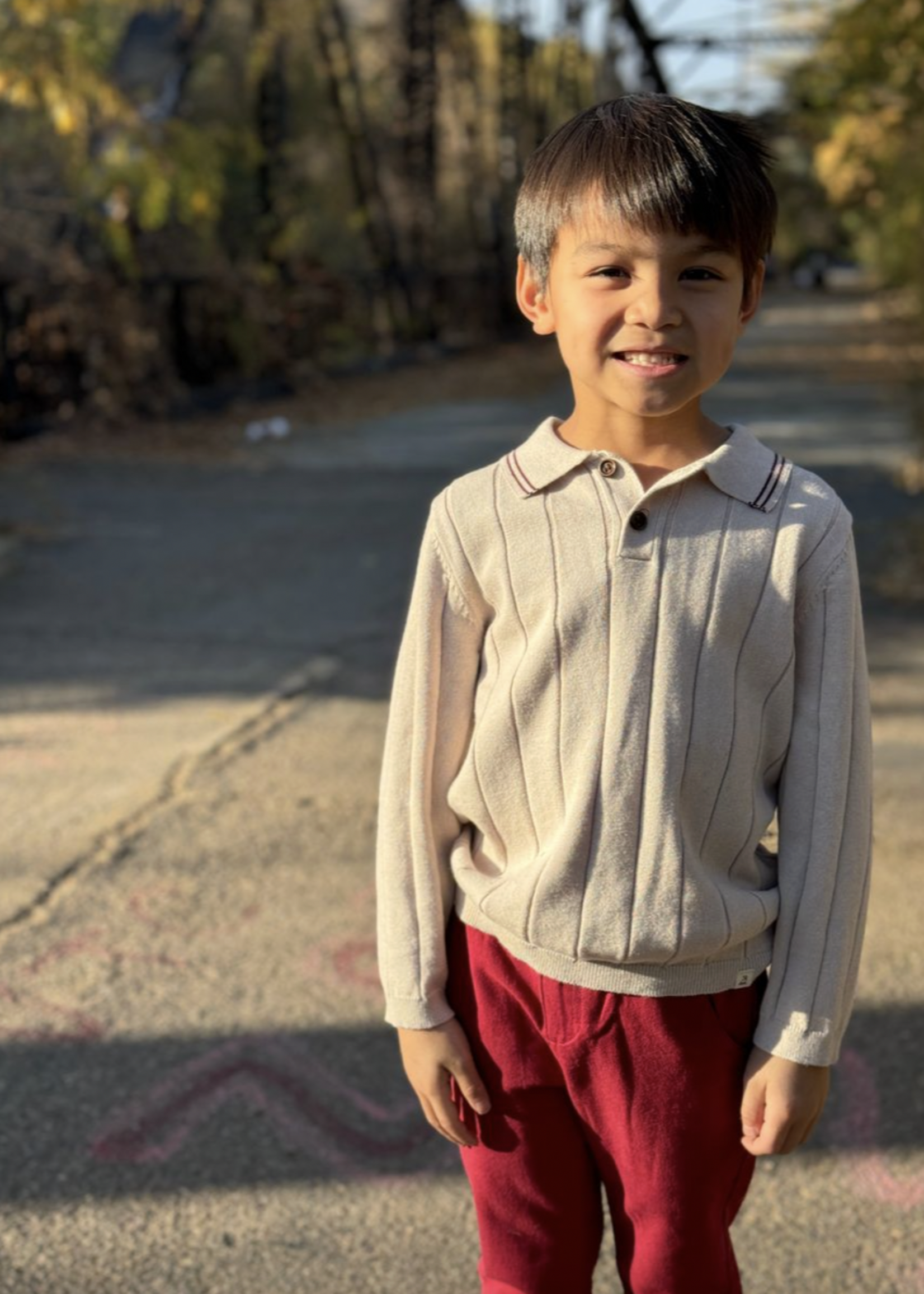 Elitaire Petite Jay Pants in Red