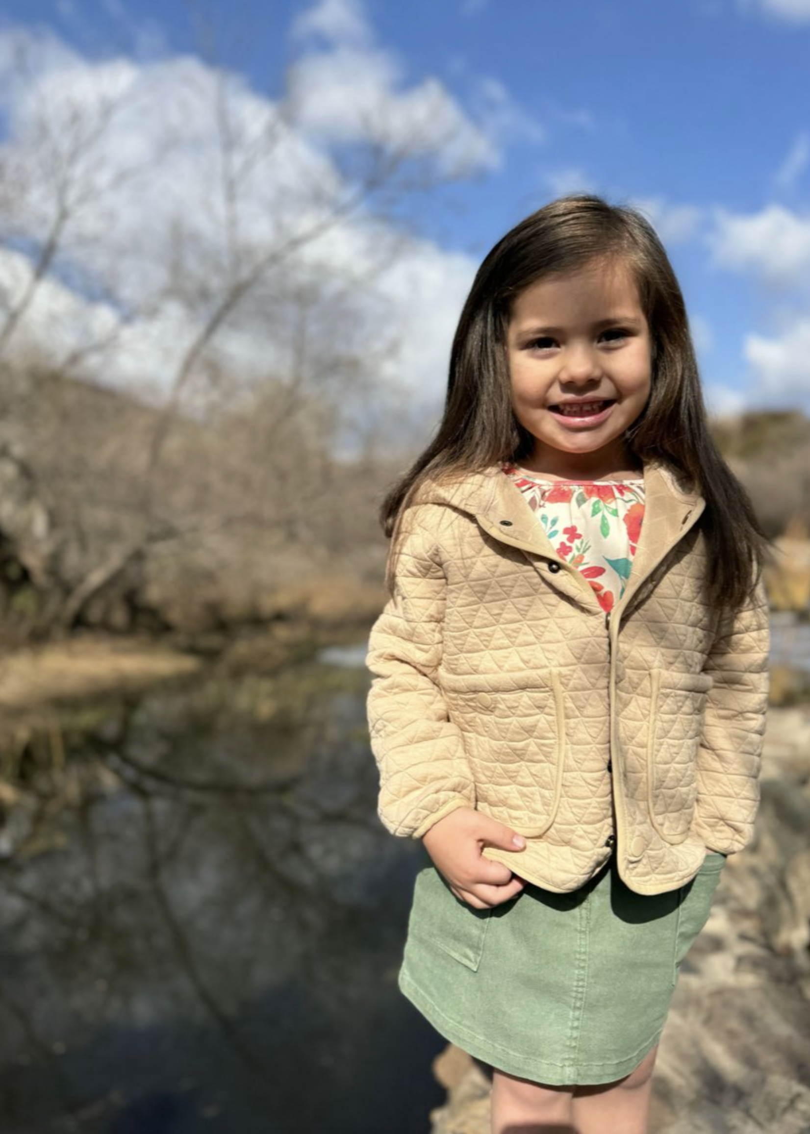 Elitaire Petite Joanie Oatmeal Jacket