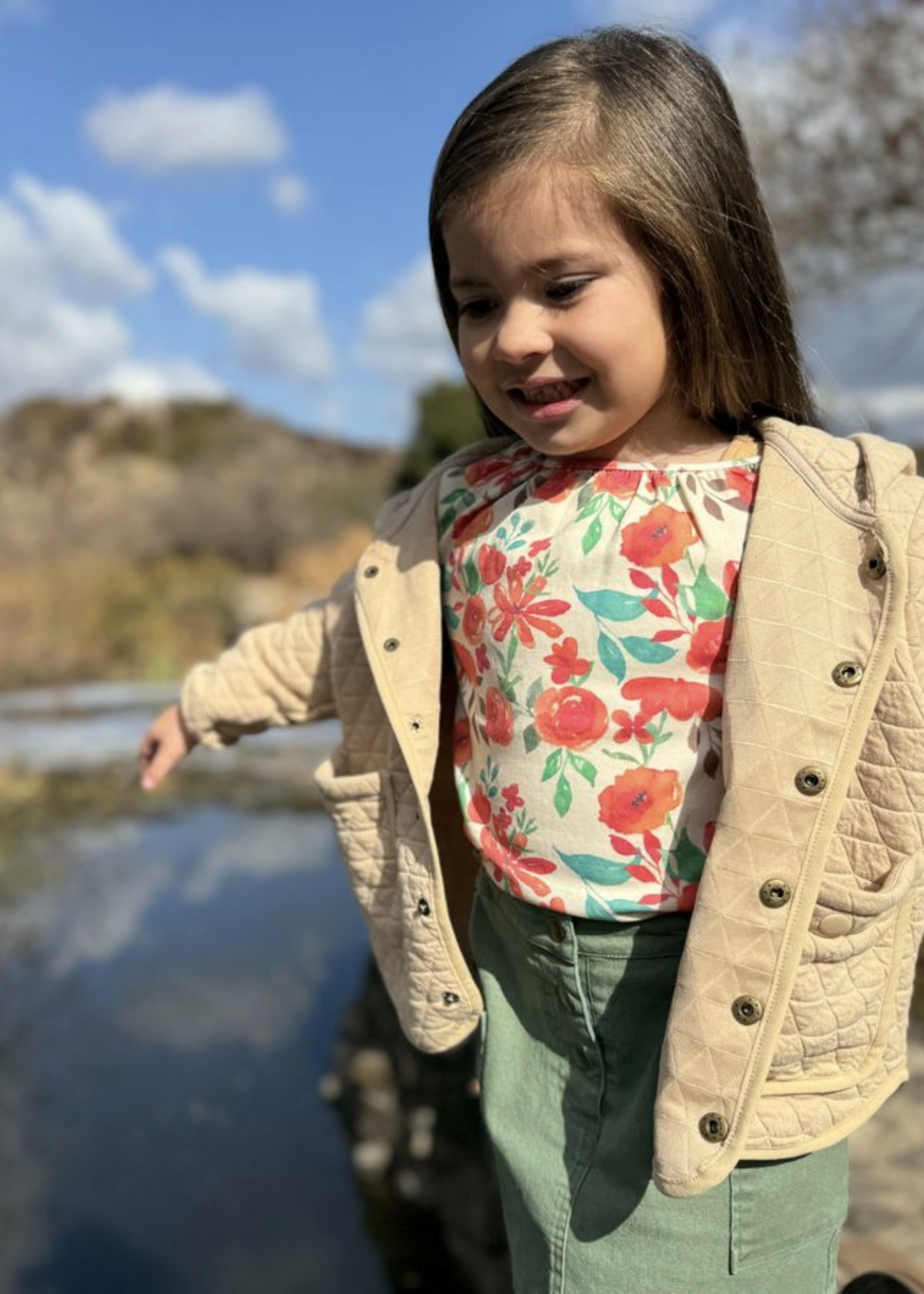 Elitaire Petite Joanie Oatmeal Jacket