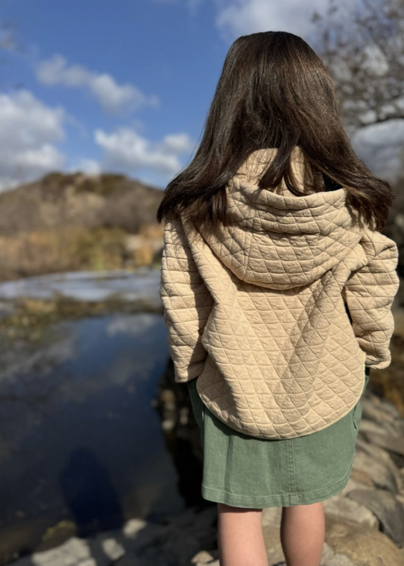 Elitaire Petite Joanie Oatmeal Jacket