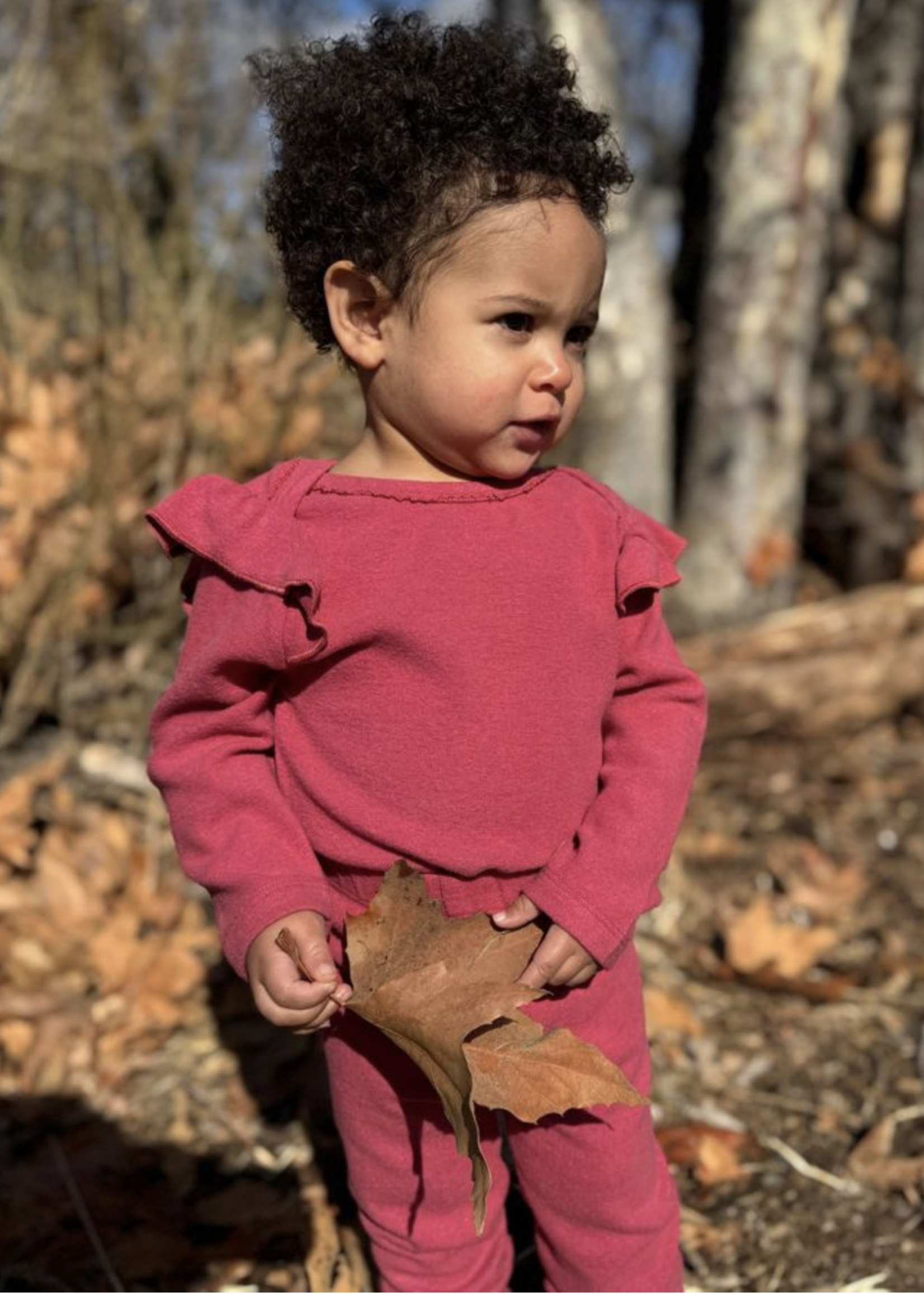 Elitaire Petite Francie Onesie in Berry