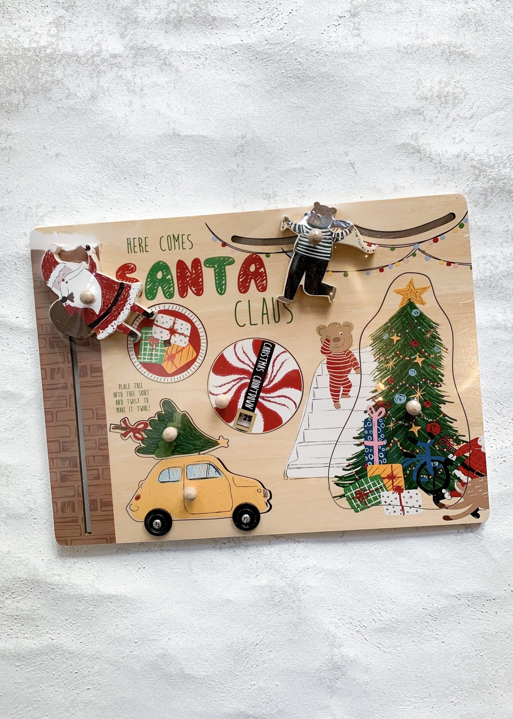 Elitaire Petite Santa Claus Busy Board Puzzle