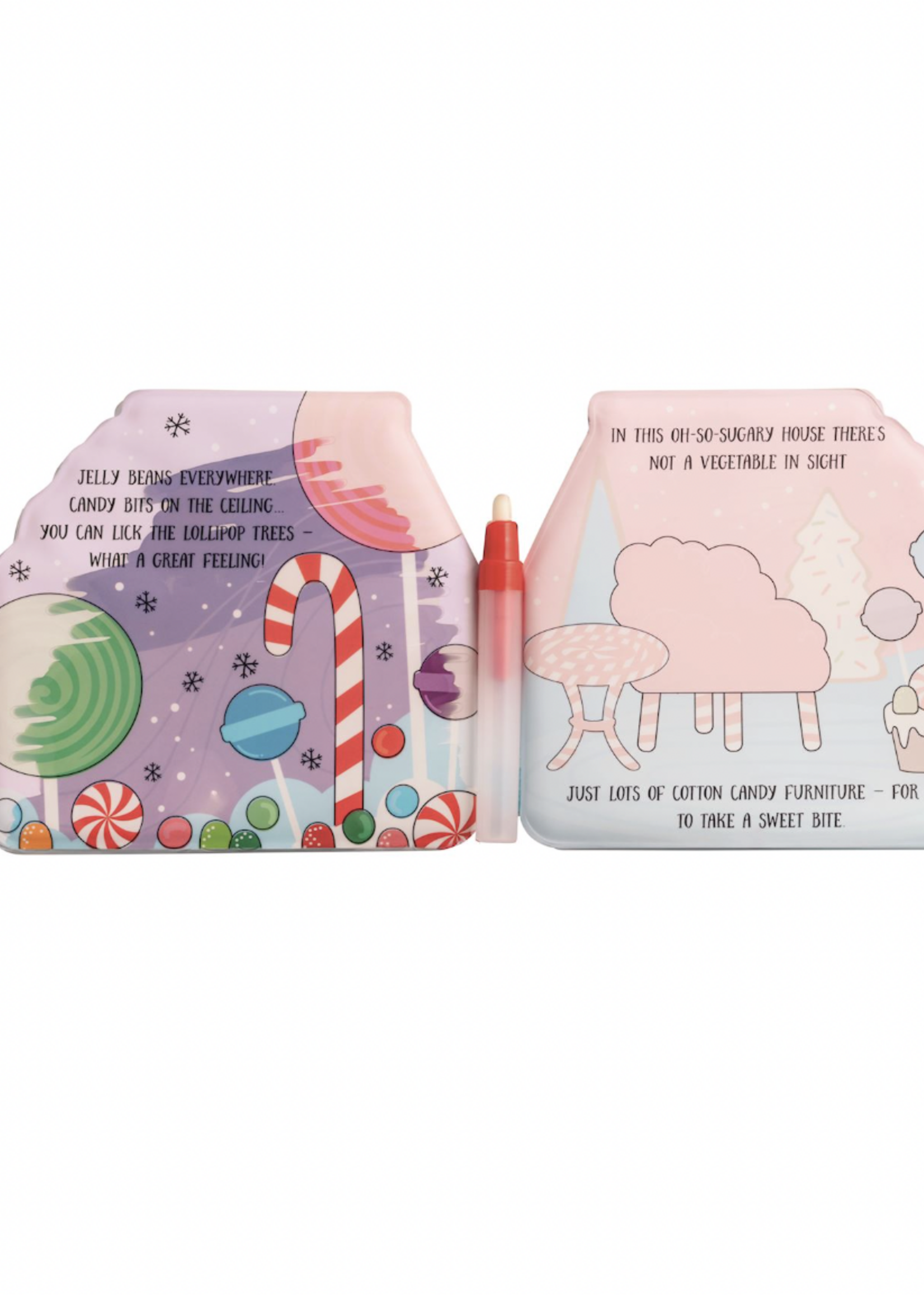 Elitaire Petite Candyland Water Coloring Book