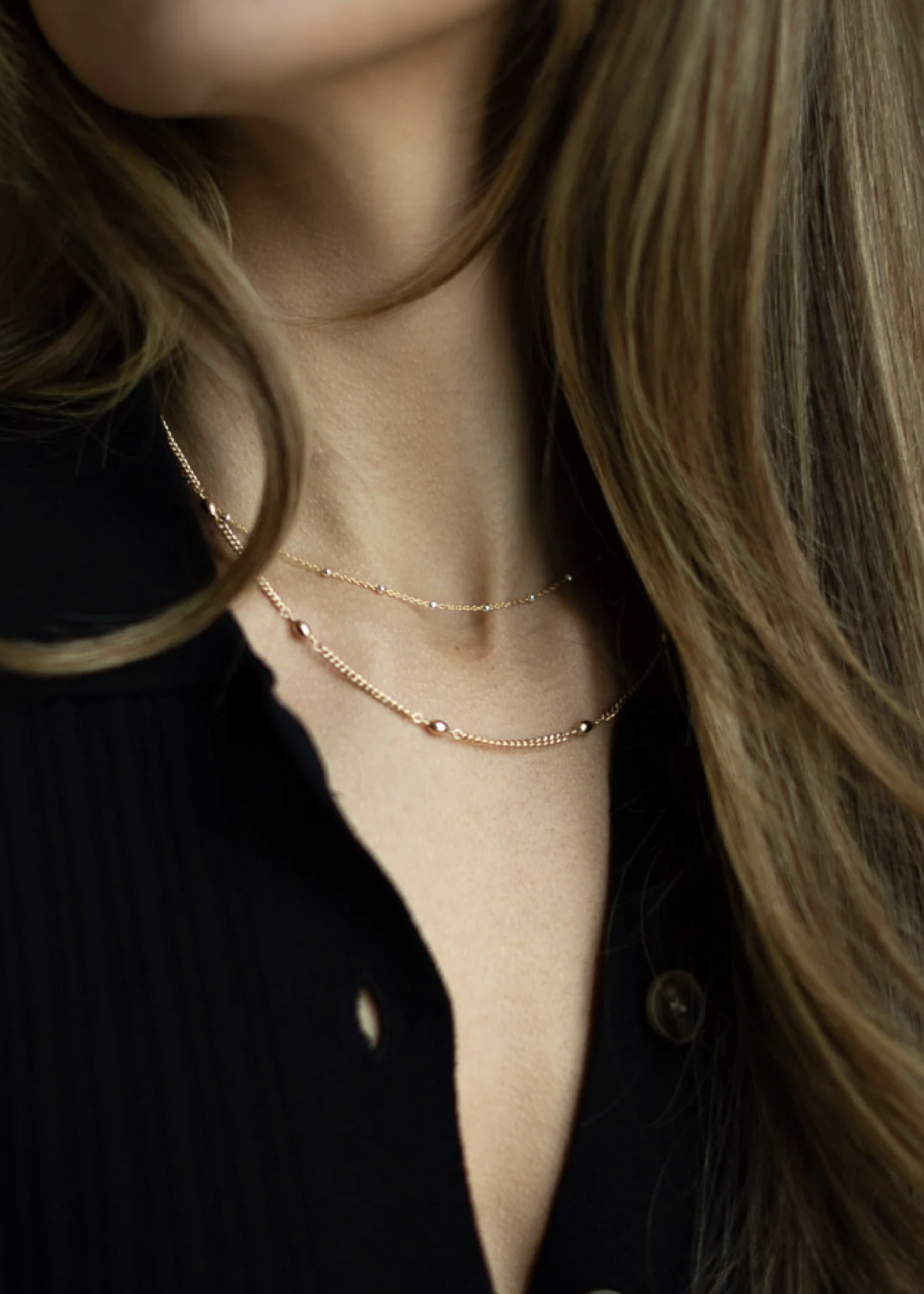 Elitaire Boutique Nora Curb Chain Necklace