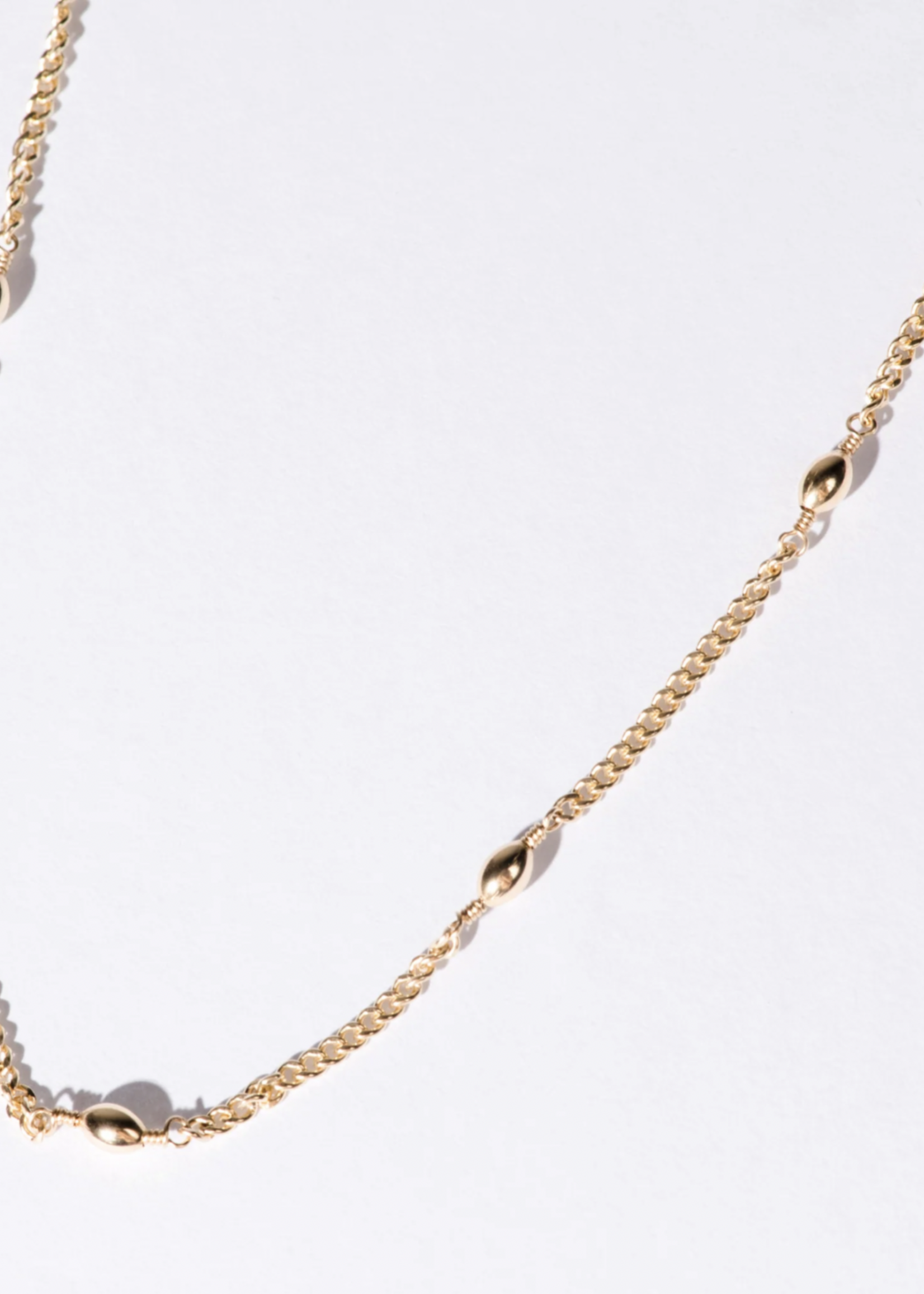 Elitaire Boutique Nora Curb Chain Necklace