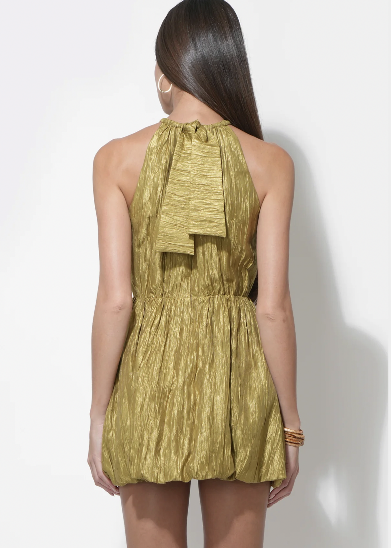 Elitaire Boutique Shelley Bubble Hem Mini Dress