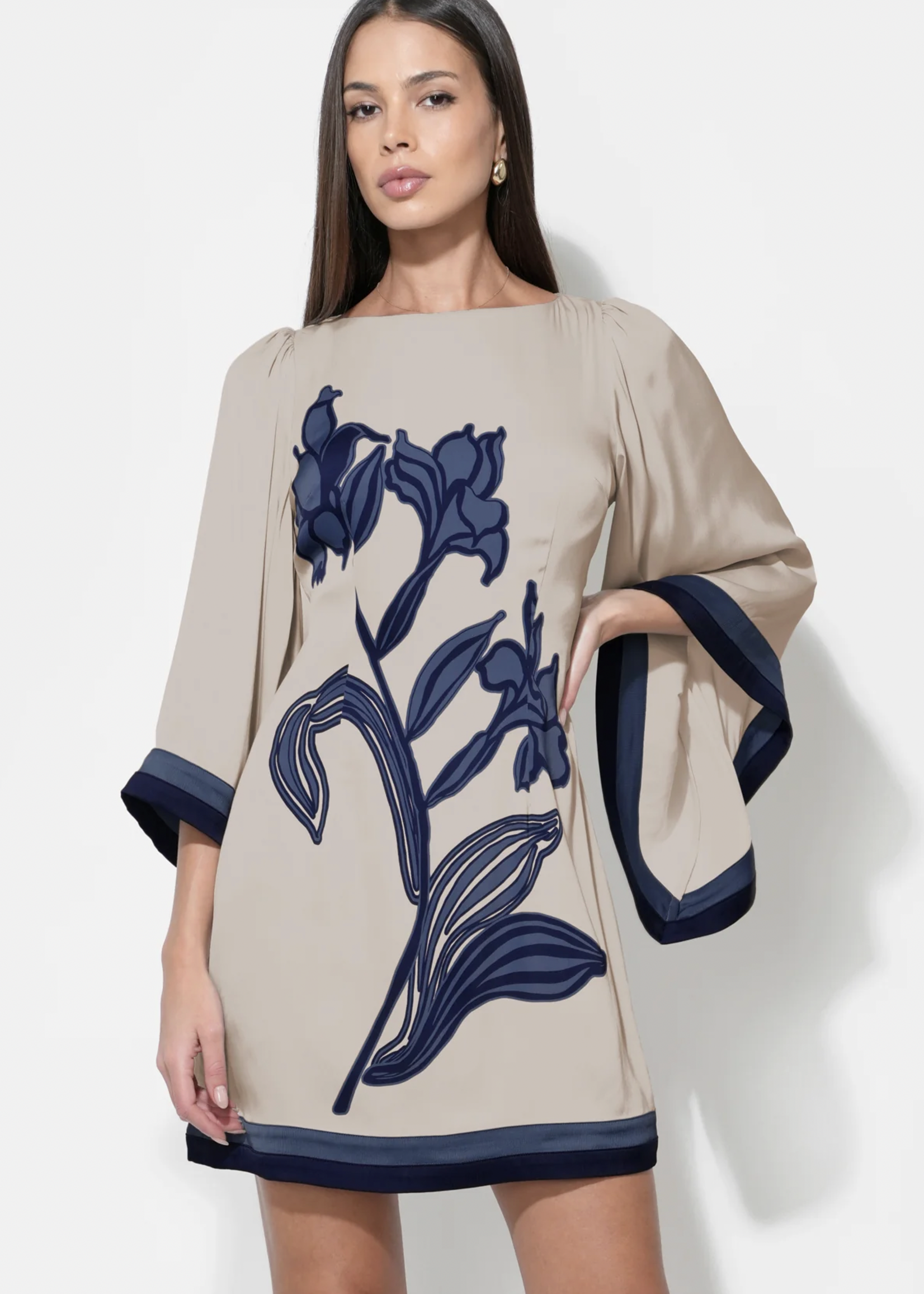 Elitaire Boutique Emerson Bell Sleeve Mini Dress