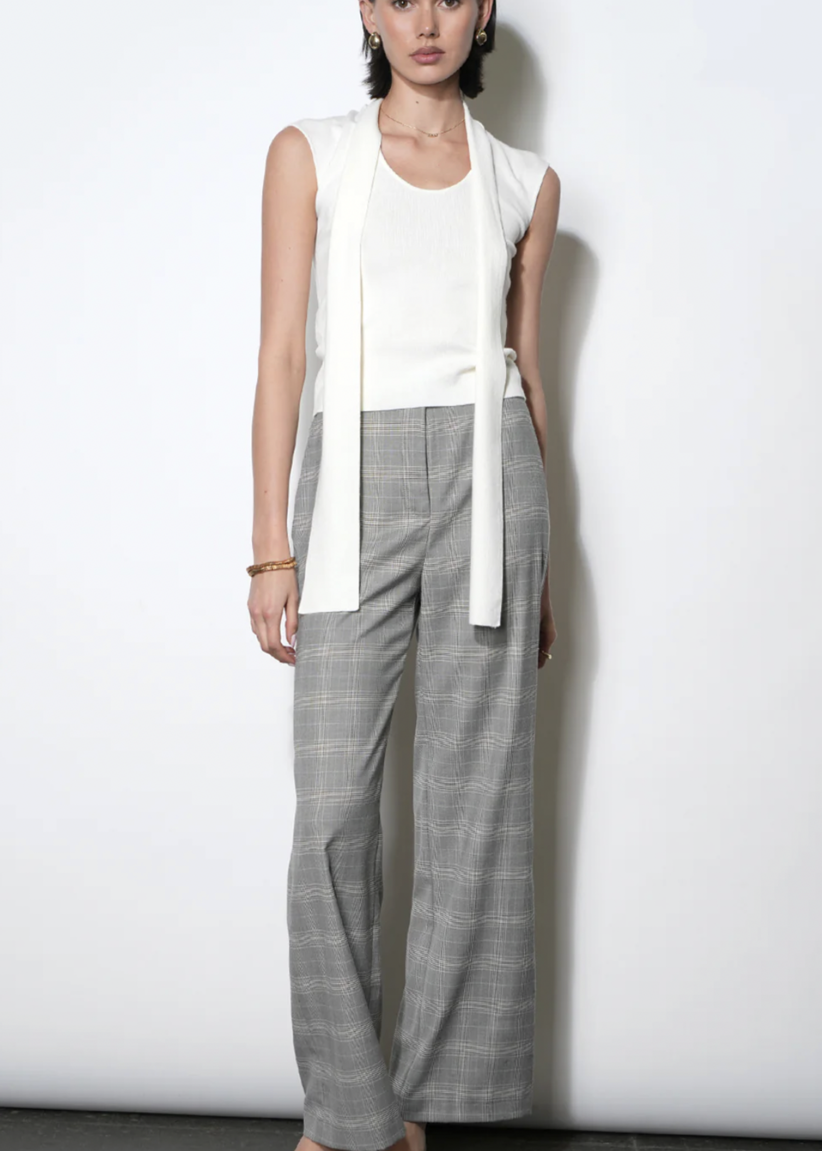 Elitaire Boutique Hannah Scarf Knit Top