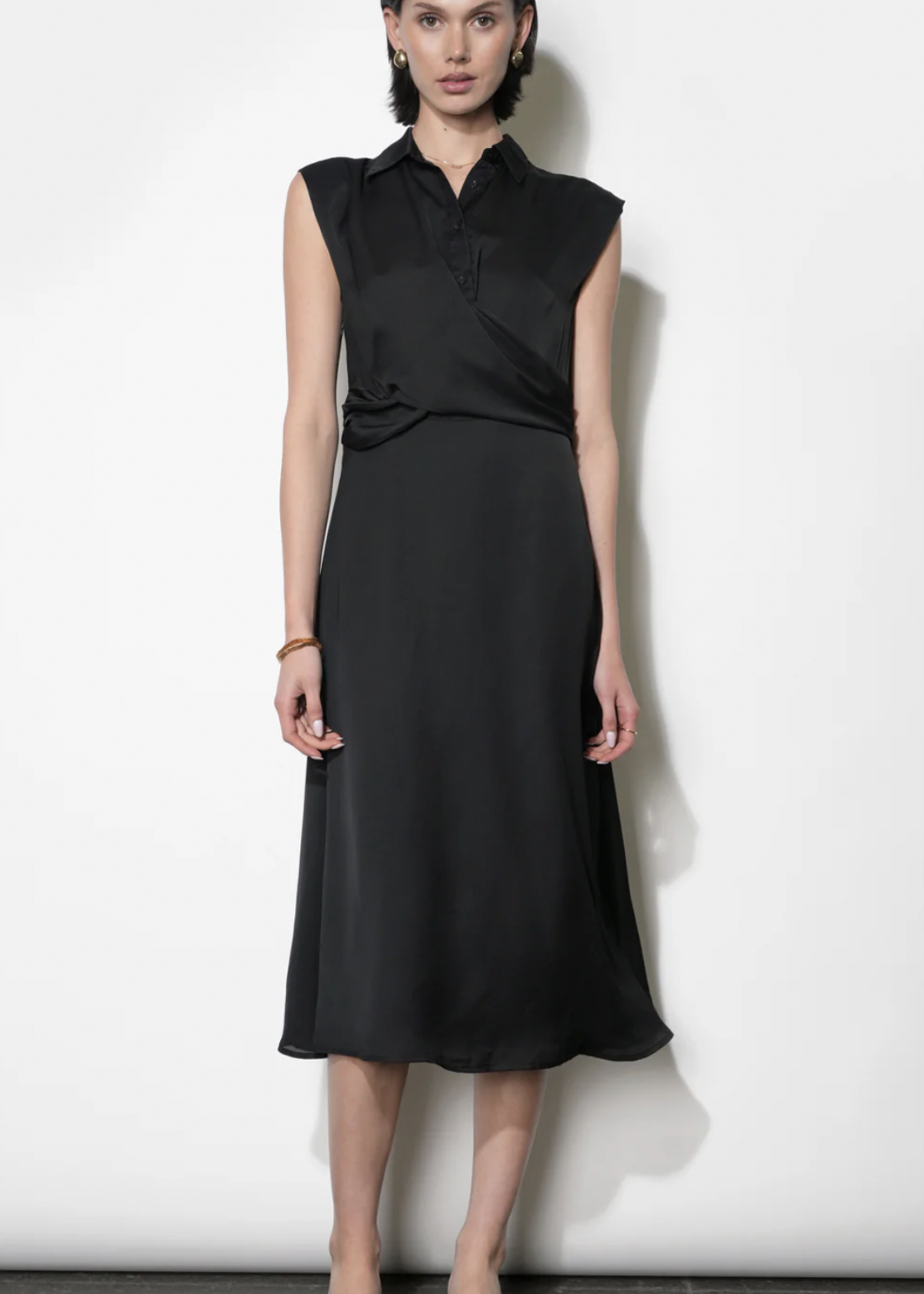 Elitaire Boutique Xena Wrap Midi Dress