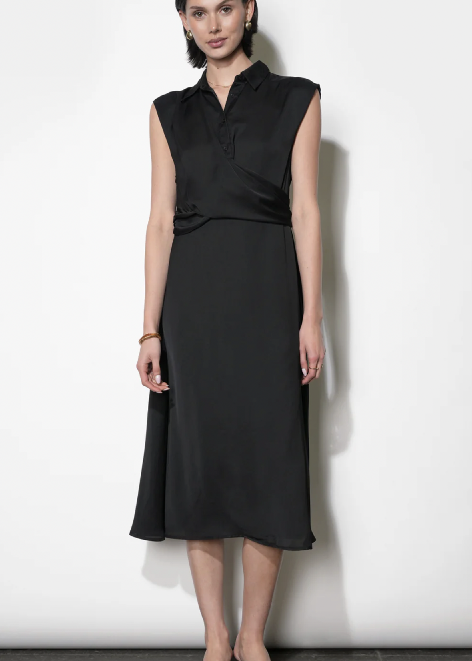 Elitaire Boutique Xena Wrap Midi Dress