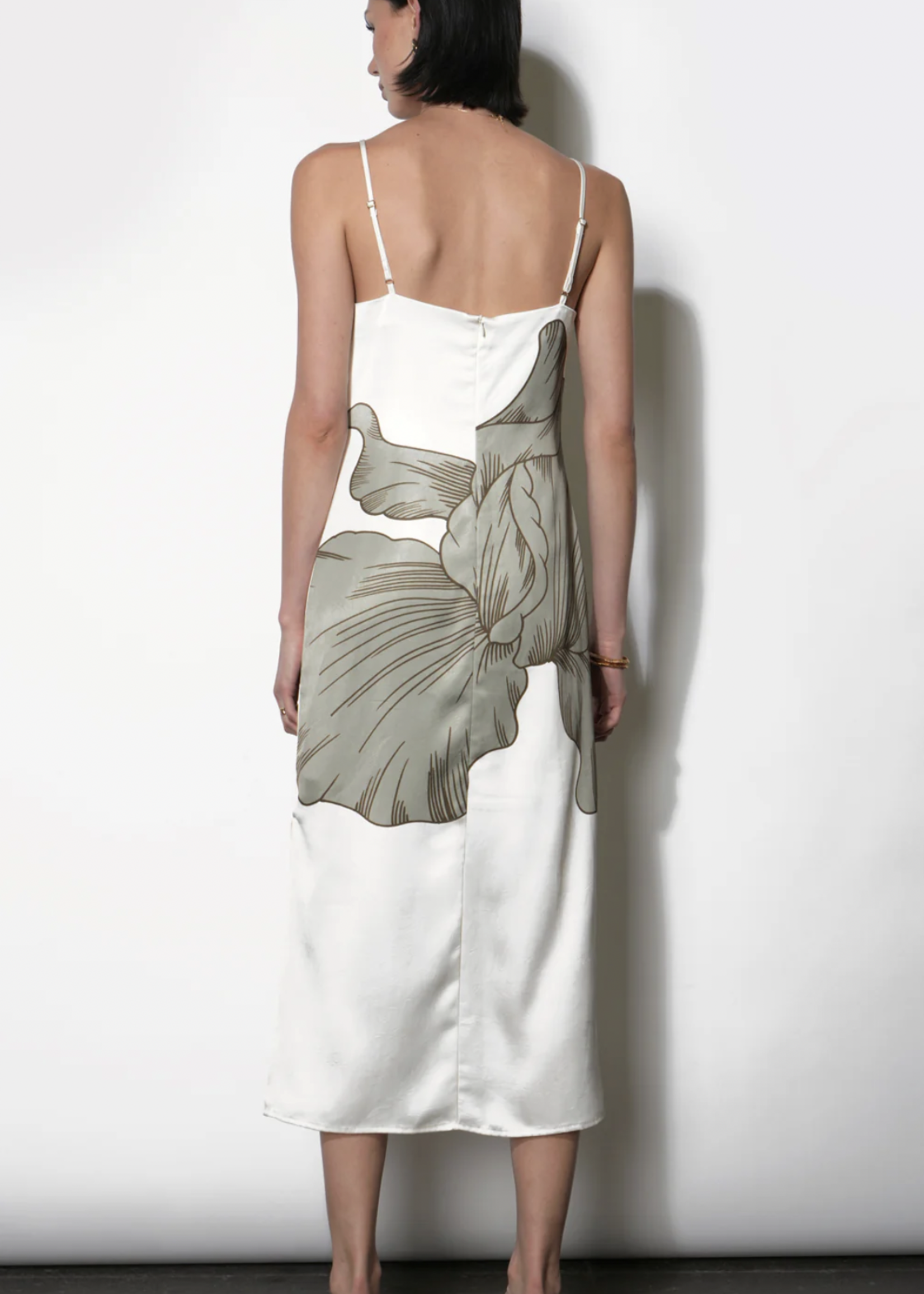 Elitaire Boutique Dakota Midi Slip Dress