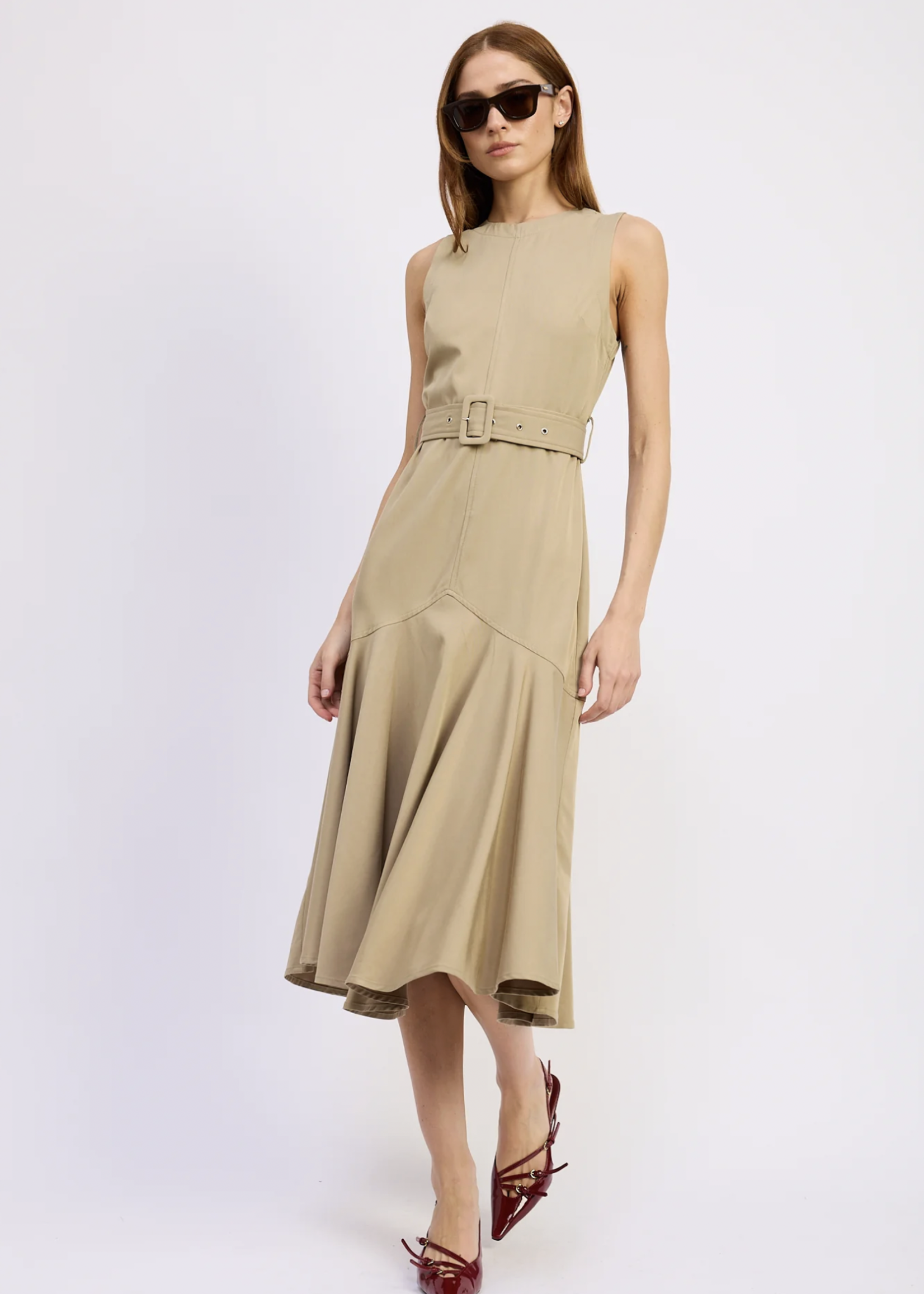 Elitaire Boutique Autumn Midi Dress