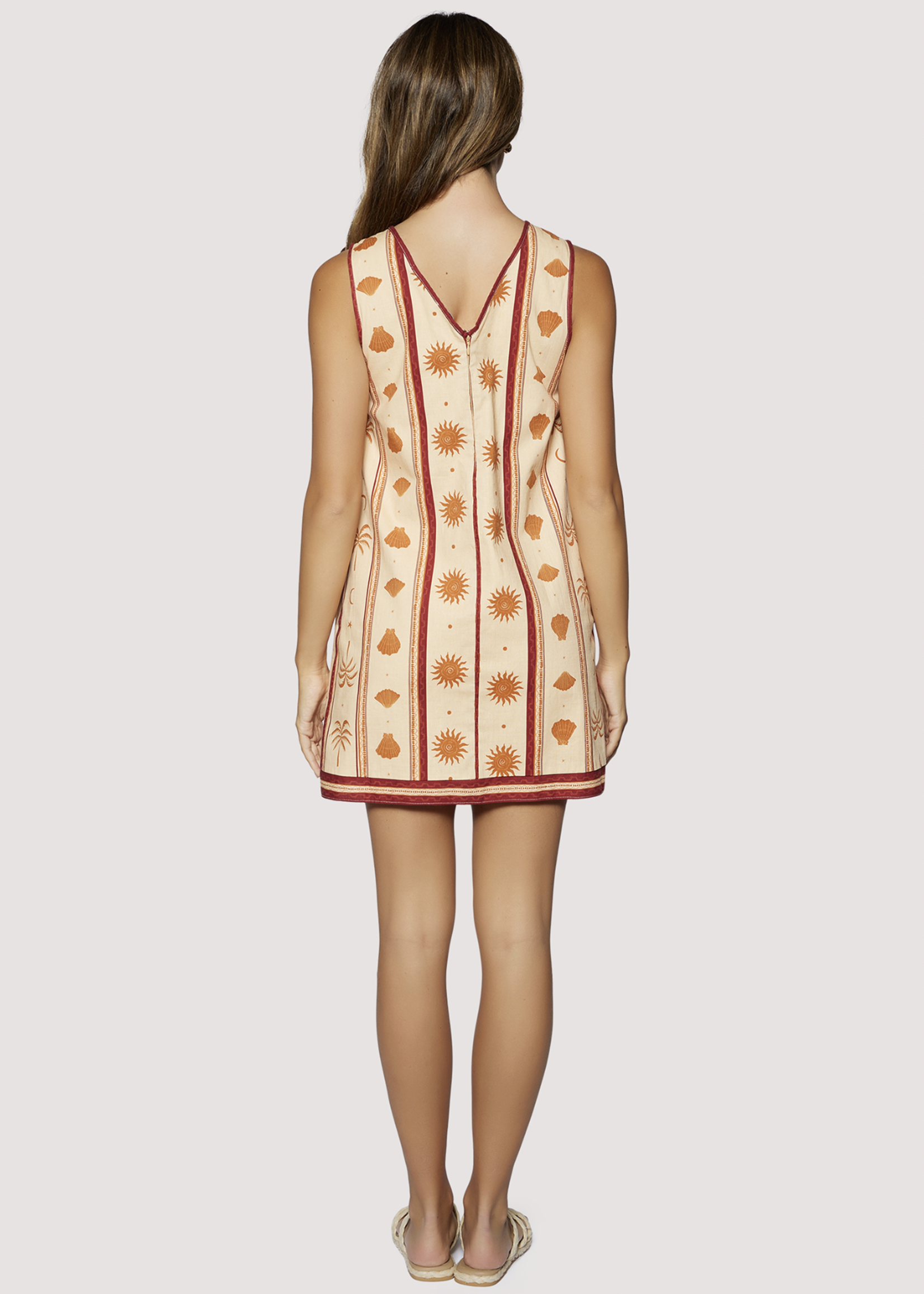 Elitaire Boutique Coral Faire Mini Dress