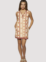 Elitaire Boutique Coral Faire Mini Dress