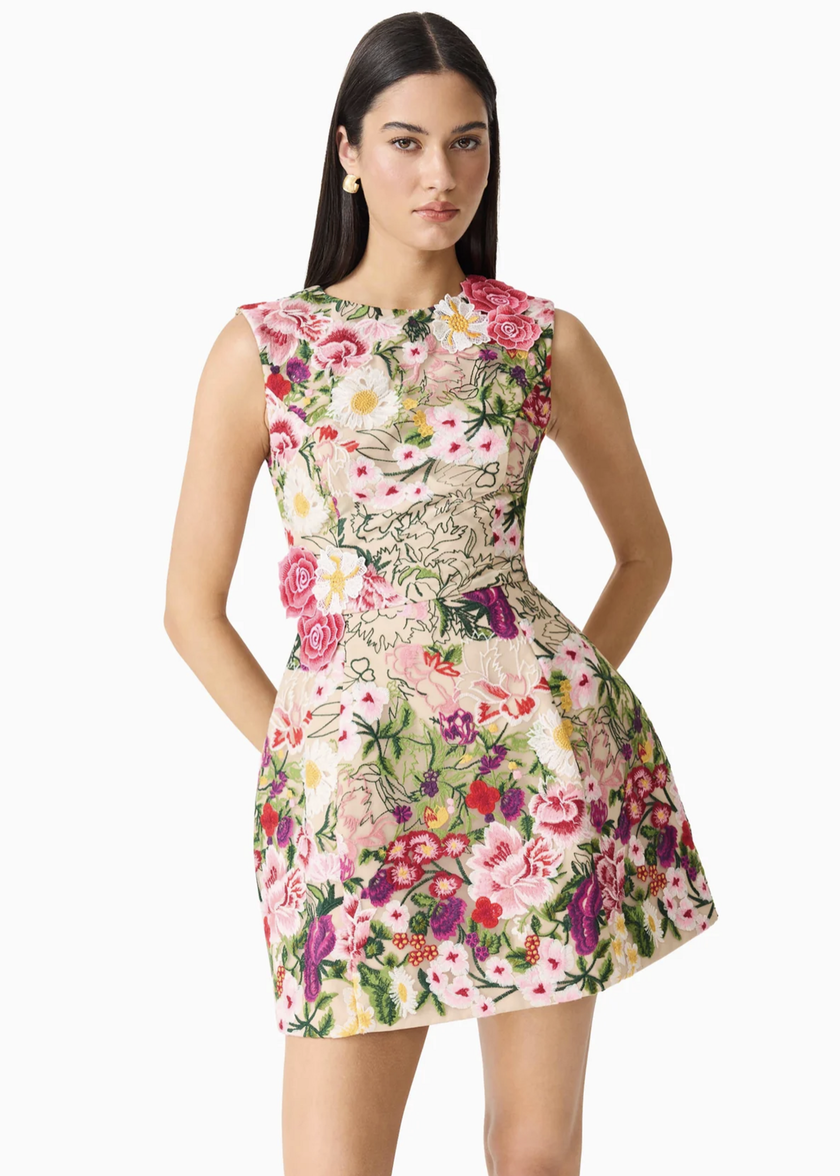 Elitaire Boutique Flora Mini Dress