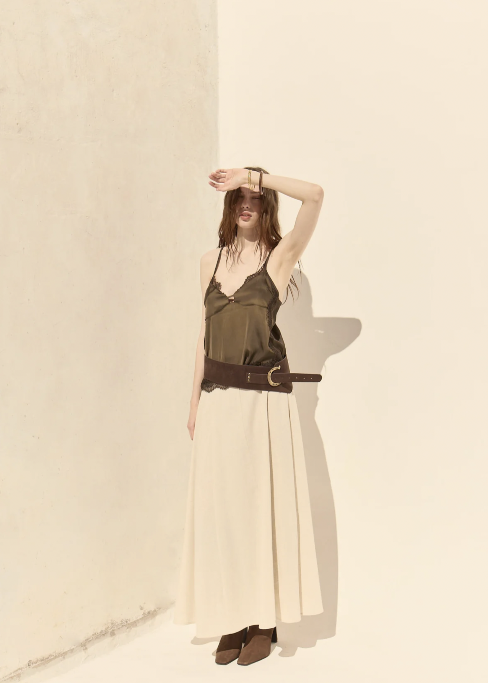 Elitaire Boutique Cleo Linen Skirt