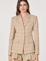 Elitaire Boutique Valor Plaid Blazer