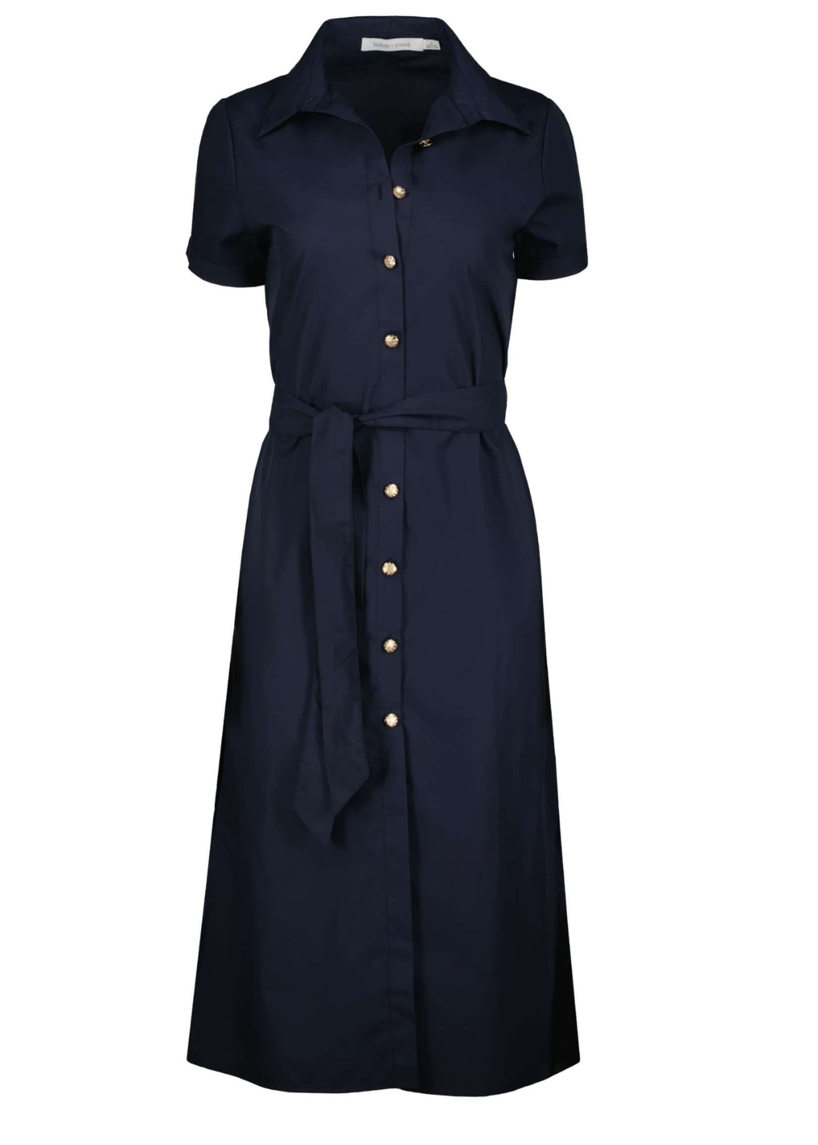 Elitaire Boutique Lauren Navy Shirt Dress