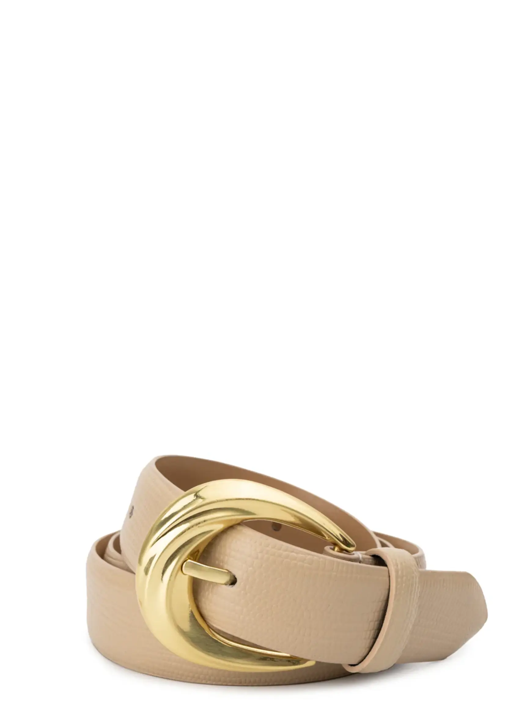 Elitaire Boutique The Antica Belt in Almond Lizard
