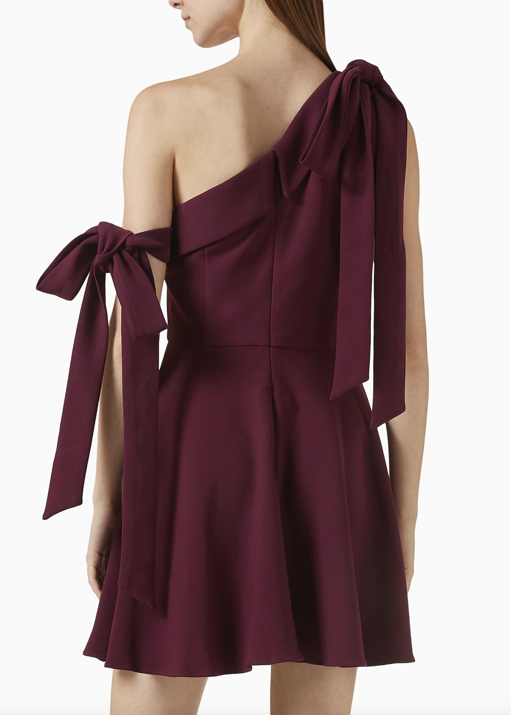 Elitaire Boutique Theresa Asymmetrical Mini Dress