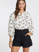 Elitaire Boutique Juliette Polka Dot Blouse