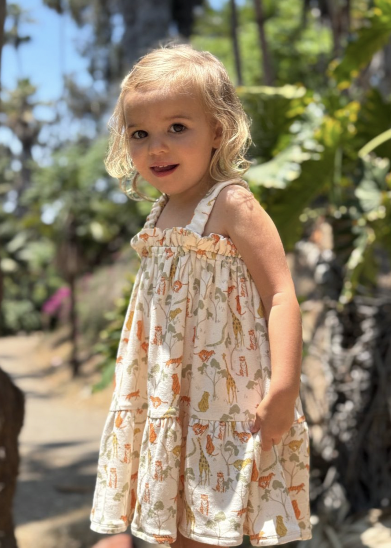 Elitaire Petite Bridget Dress in Safari