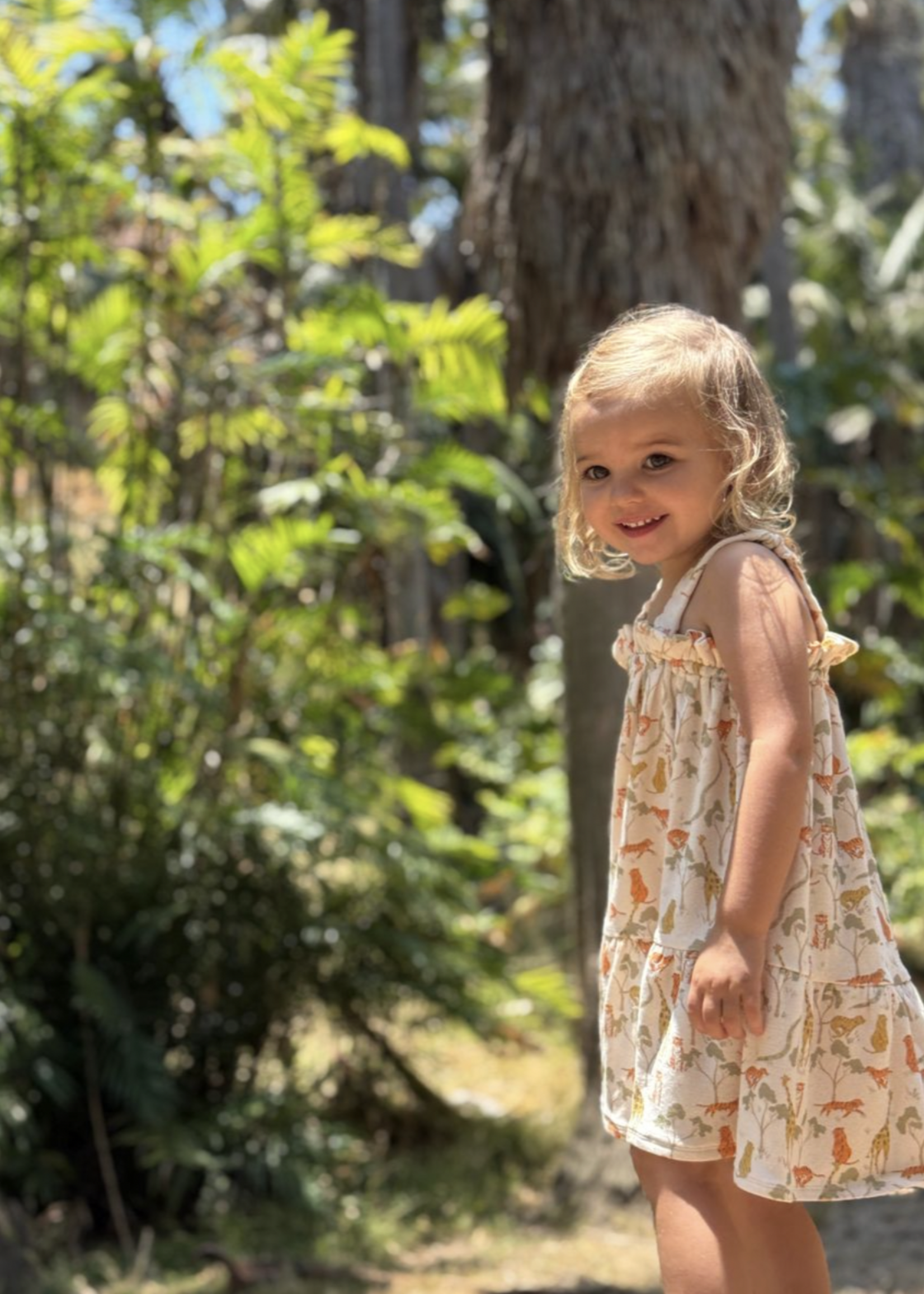 Elitaire Petite Bridget Dress in Safari