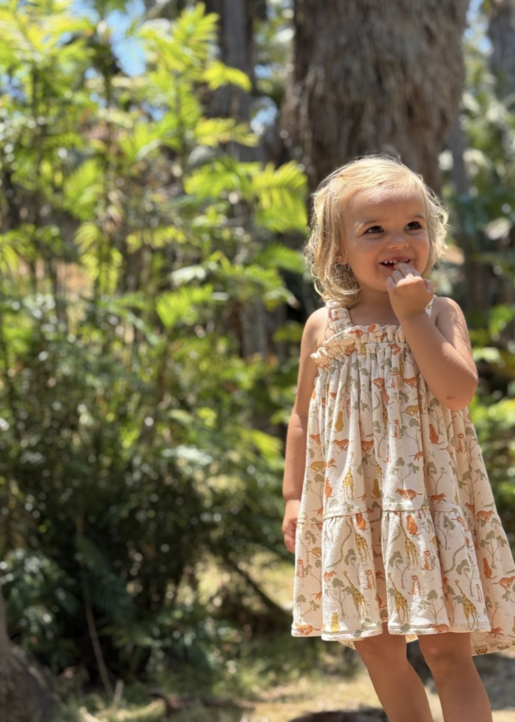 Elitaire Petite Bridget Dress in Safari