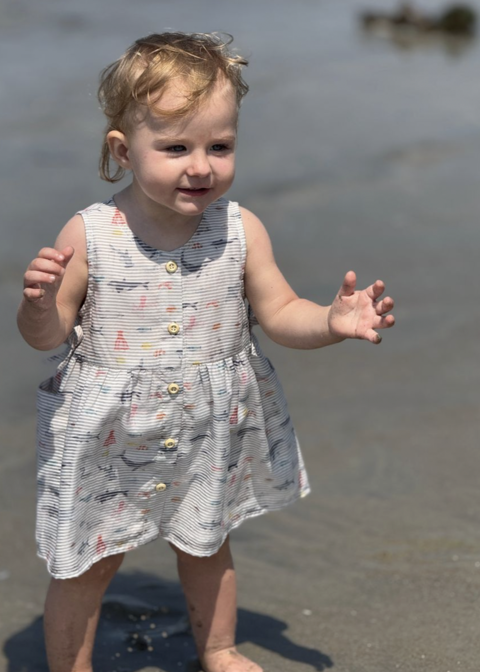 Elitaire Petite Briallen Dress in Sealife