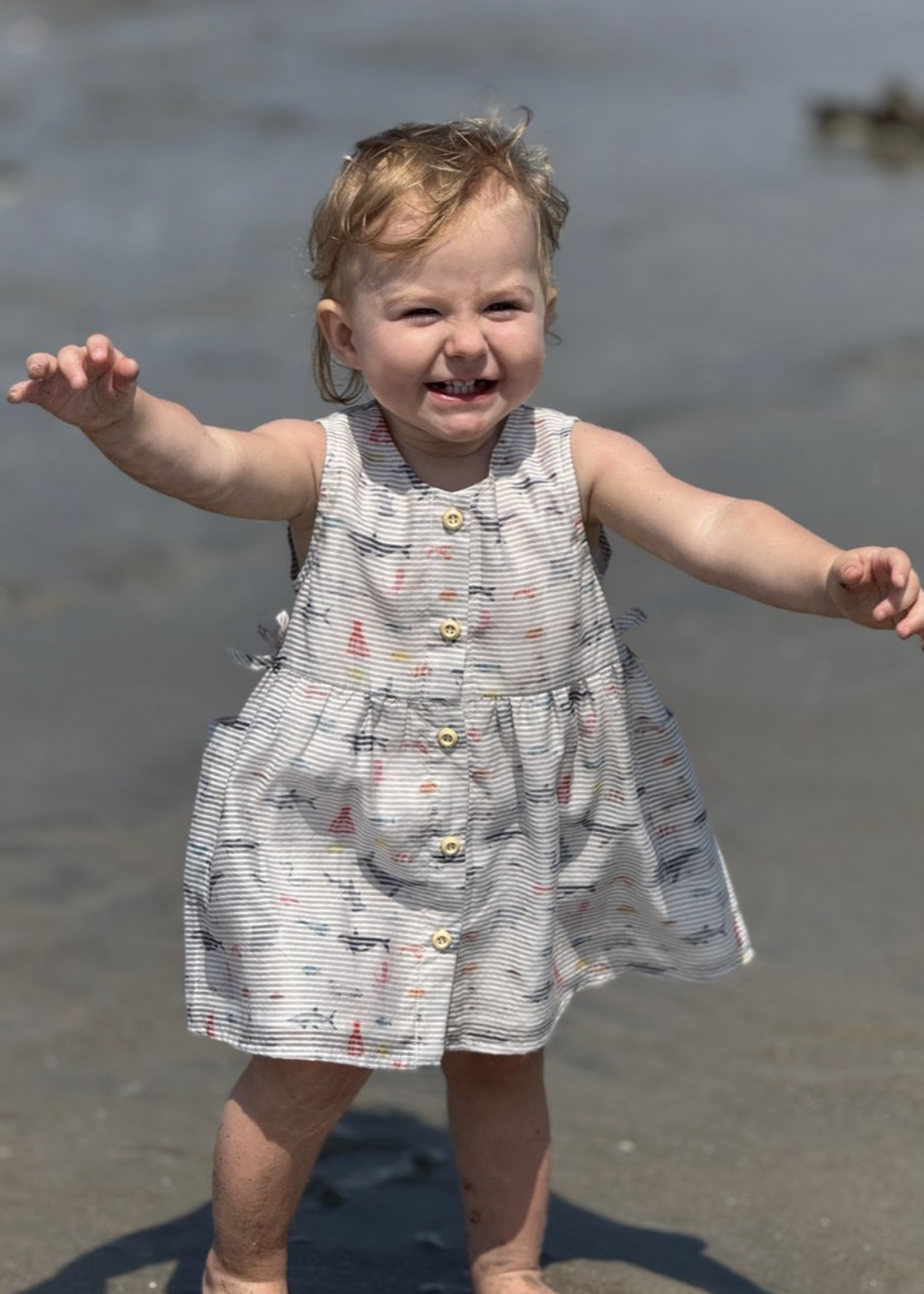 Elitaire Petite Briallen Dress in Sealife